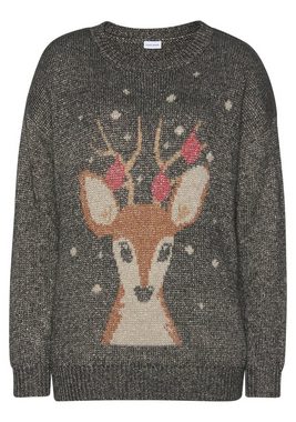 LASCANA Sweater Weihnachtspullover Loungeanzug