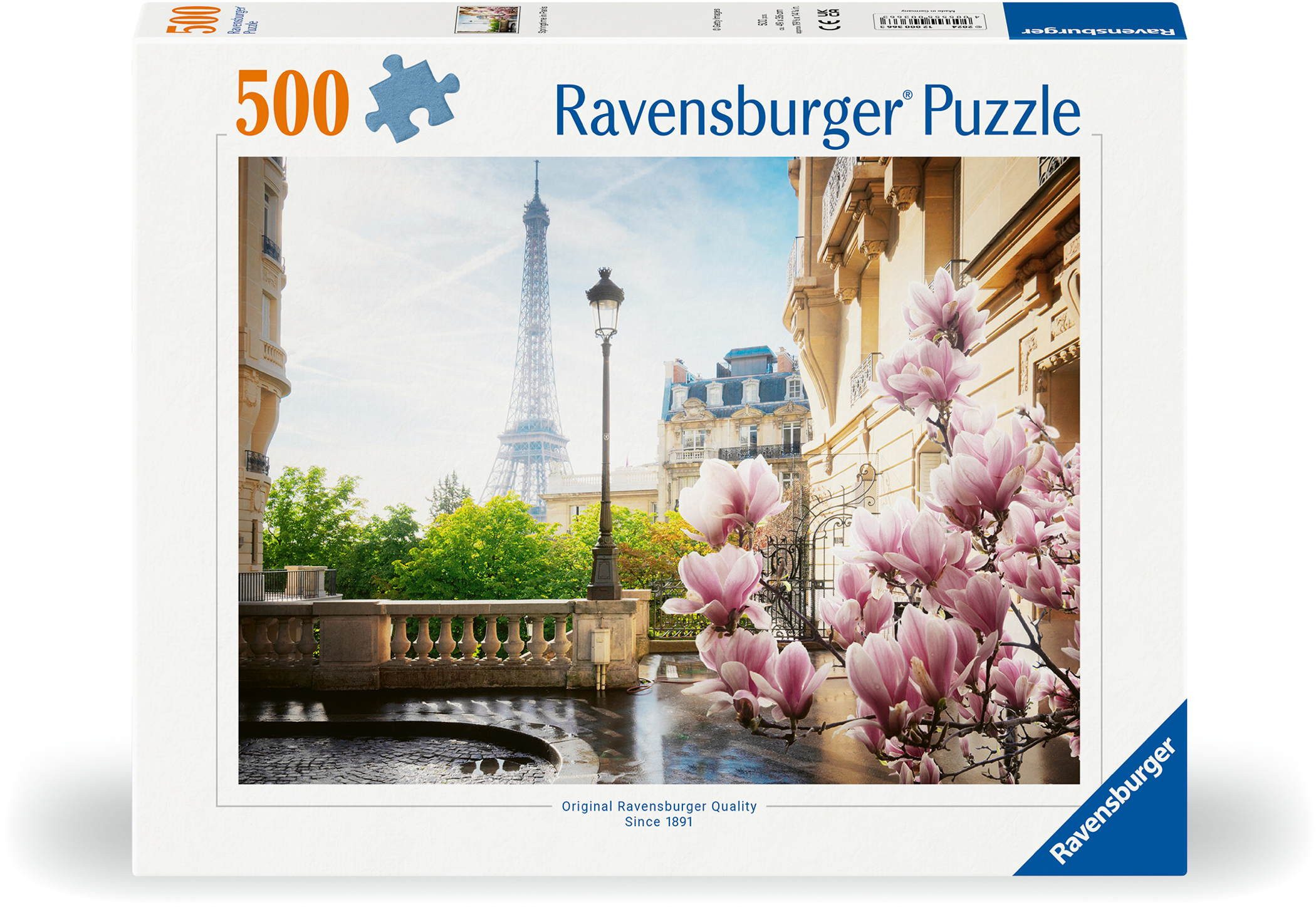 Ravensburger Puzzle 500 Teile Puzzle Frühling in Paris 12000366, 500 Puzzle günstig online kaufen