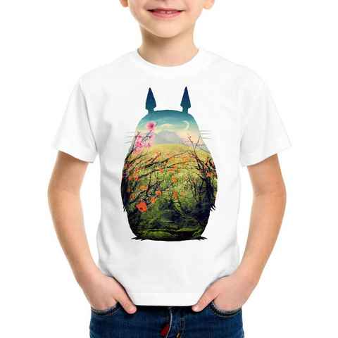 style3 Print-Shirt Kinder T-Shirt Totoro Sommertraum mein nachbar tonari no anime japan