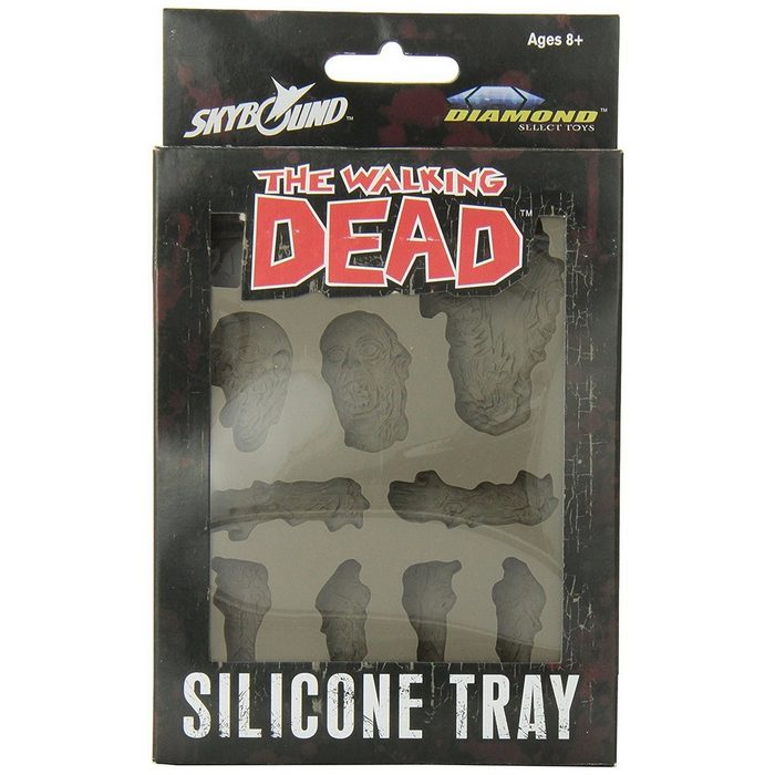 Skybound Games Eiswürfelform The Walking Dead Eiswürfel Pralinen Form Silikon TWD silicone tray
