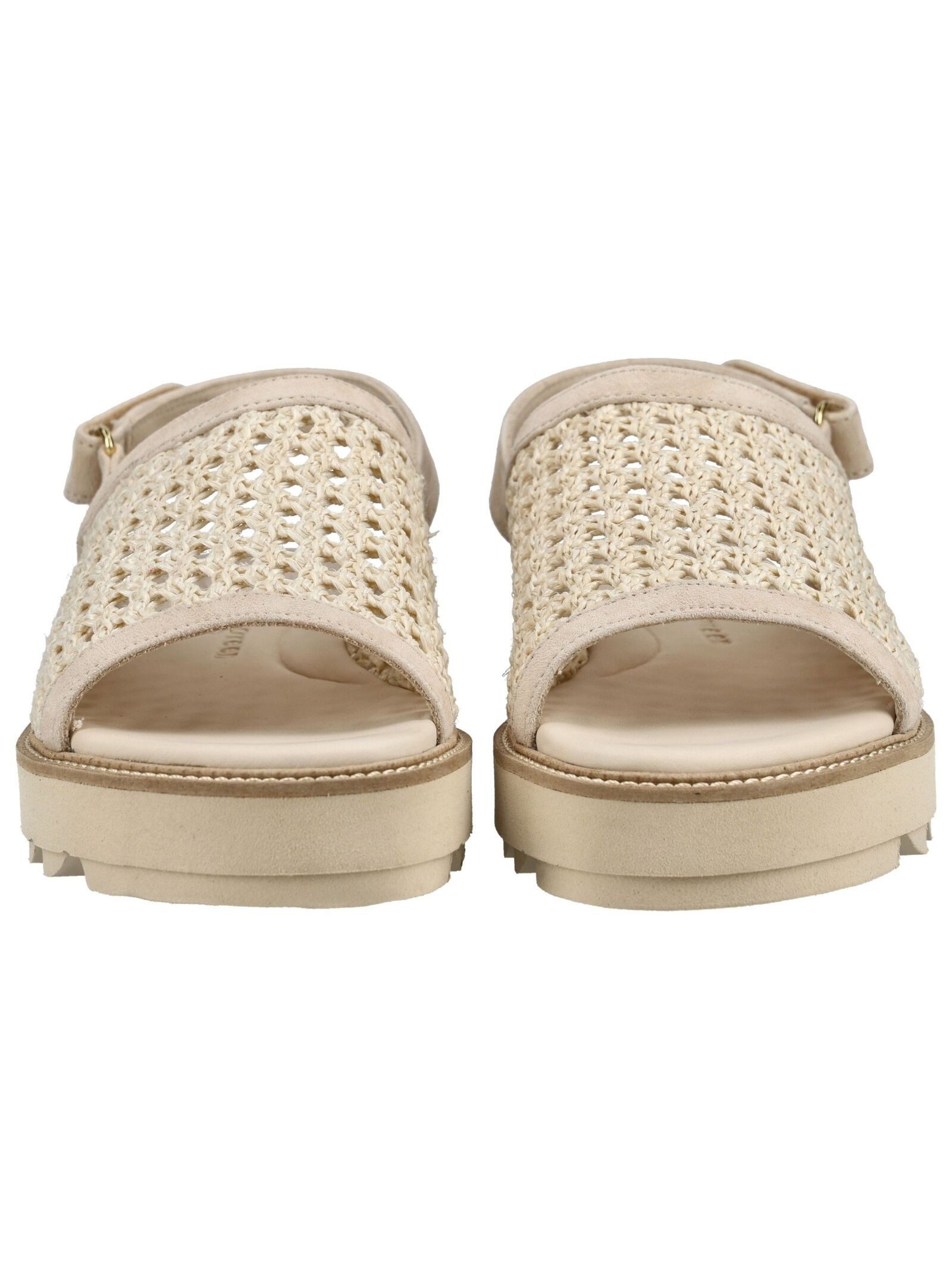 Paul Green Paul Green Sandalen Veloursleder/Textil Riemchensandale