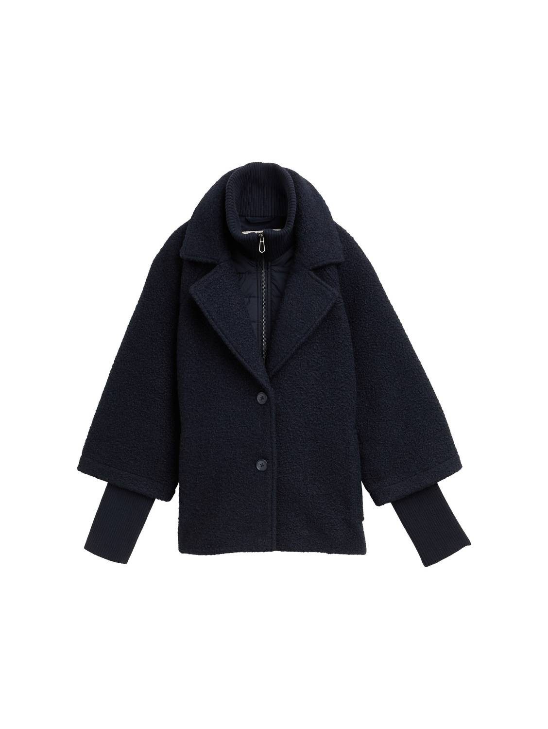 TOM TAILOR Kurzjacke 2-in-1 Look Nachhaltige günstig online kaufen