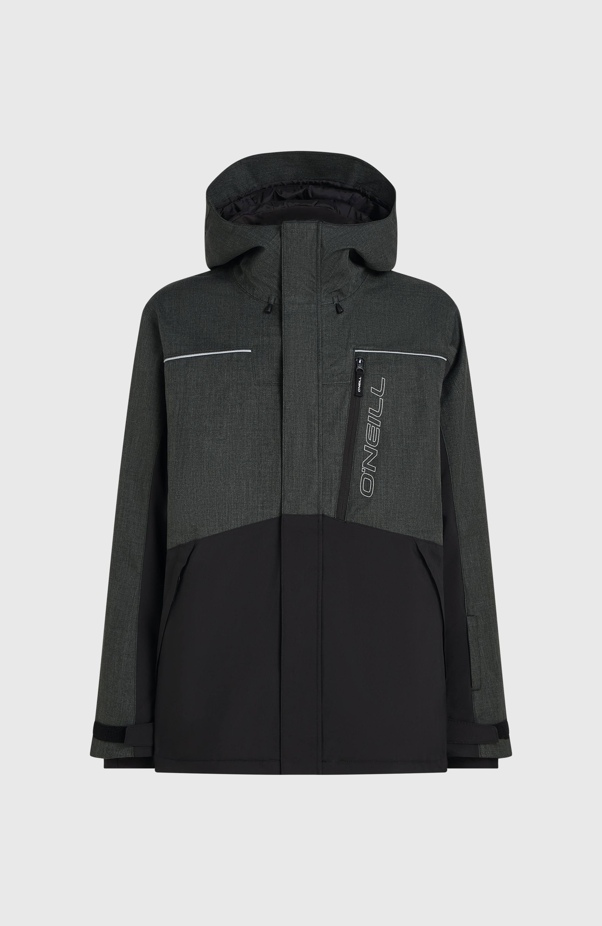 O'Neill Skijacke FWC'Cruz MELANGE SNOW JACKET mit Wassersäule von 10.000 mm, atmungsaktiv, wasserdicht, winddicht