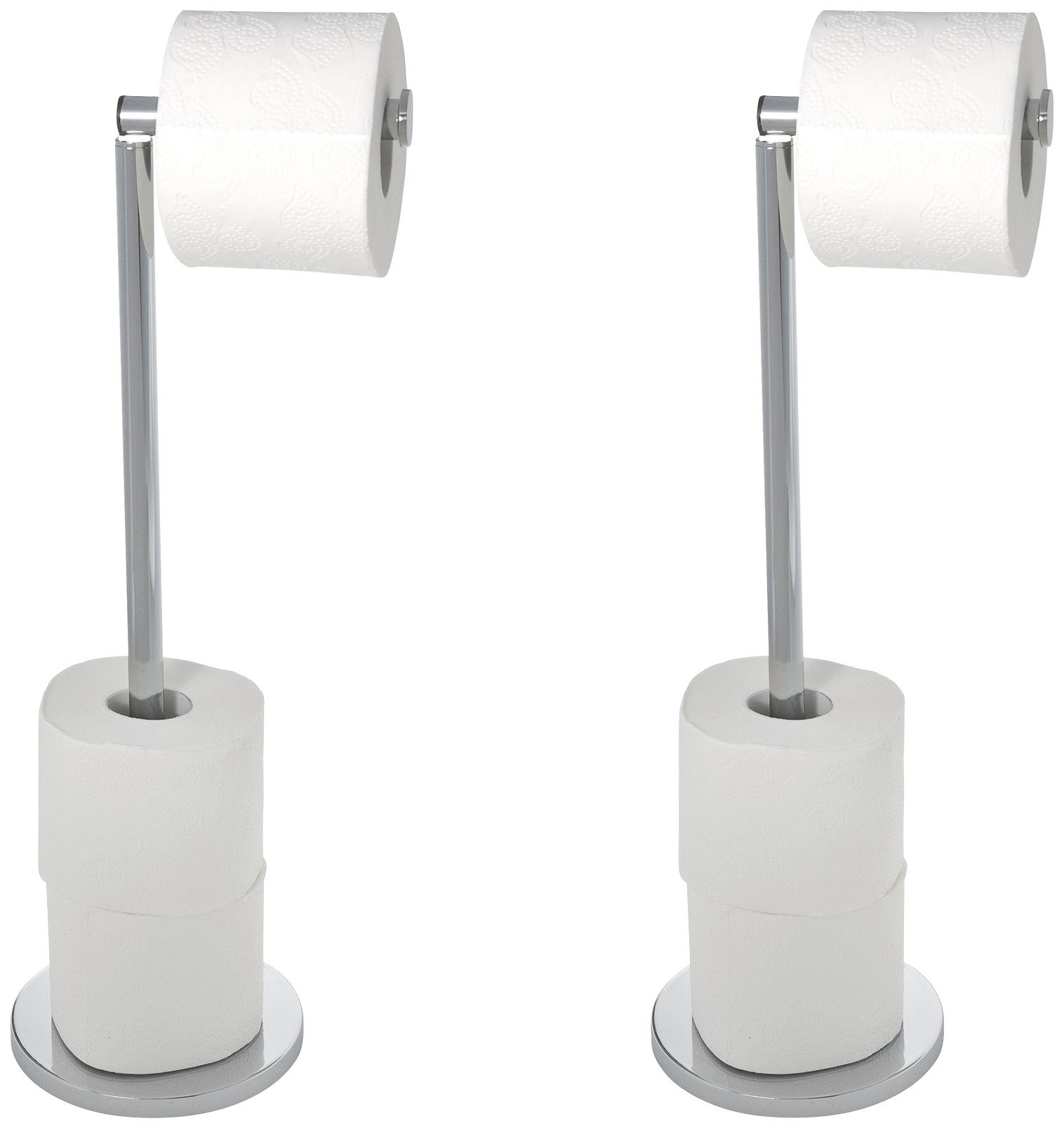 (Set, 2-St) Toilettenpapierhalter WENKO