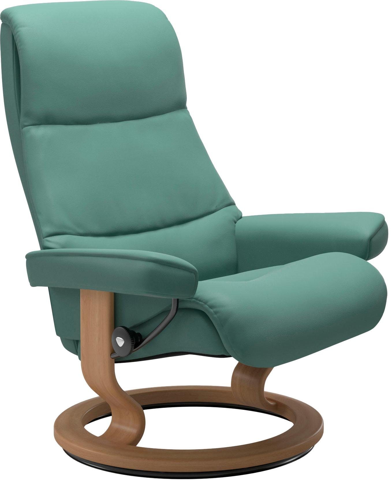 Stressless® Relaxsessel View, mit Eiche Classic M,Gestell Größe Base