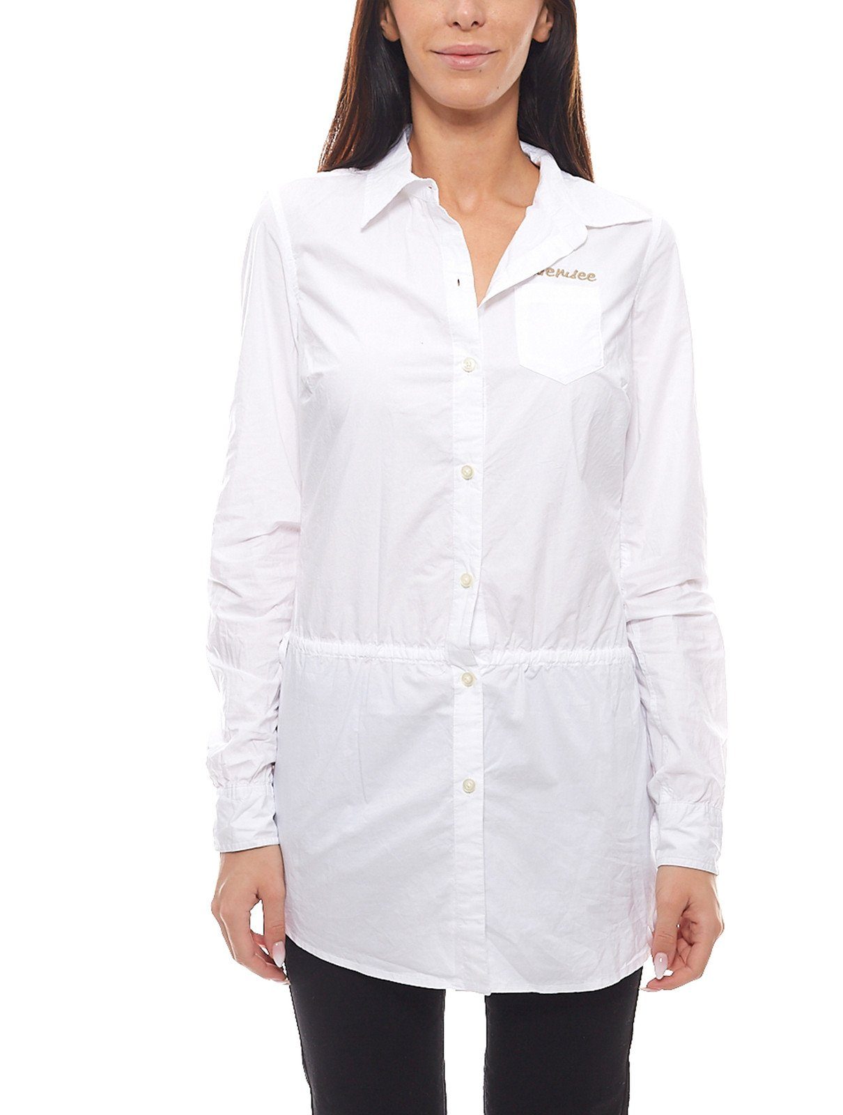 Chiemsee Blusentop »CHIEMSEE Damen Langarm-Shirt klassische Strand-Bluse  Tunika Cleara Weiß« online kaufen | OTTO