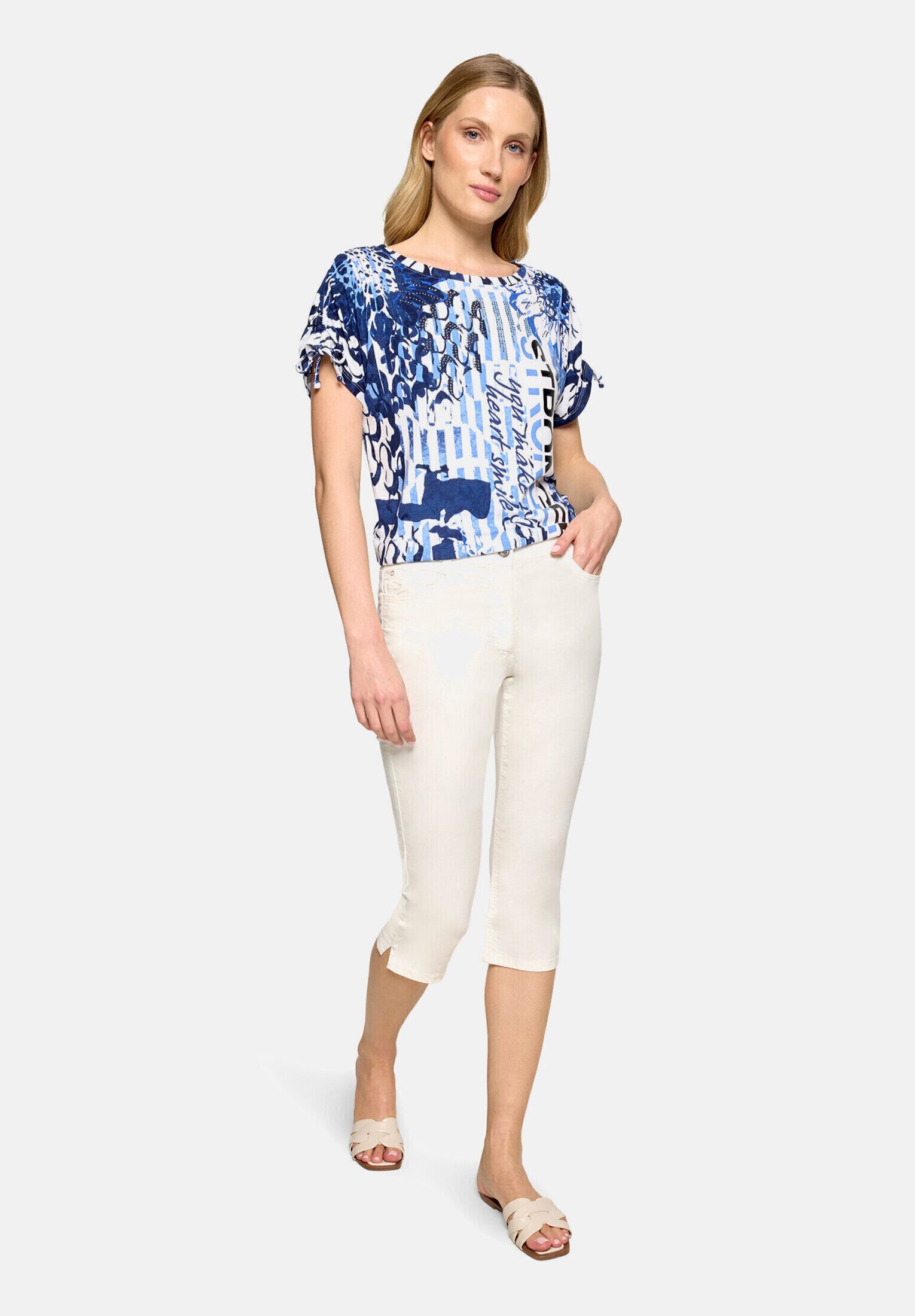 Betty Barclay Kurzarmshirt Damen mit Aufdruck (1-tlg)