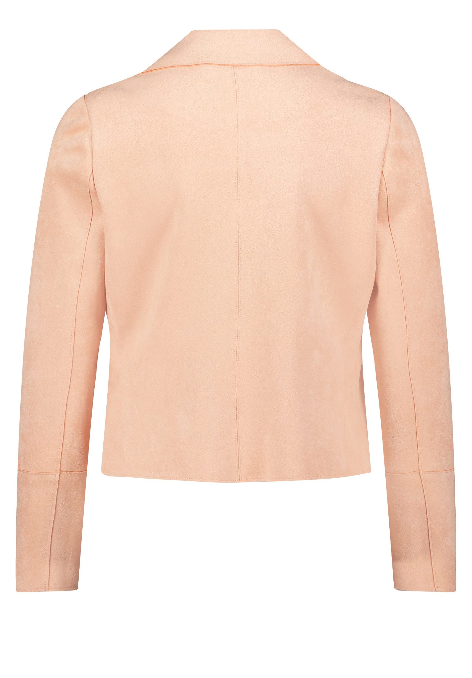 Cartoon Jackenblazer Damen mit offenem Saum Taschen