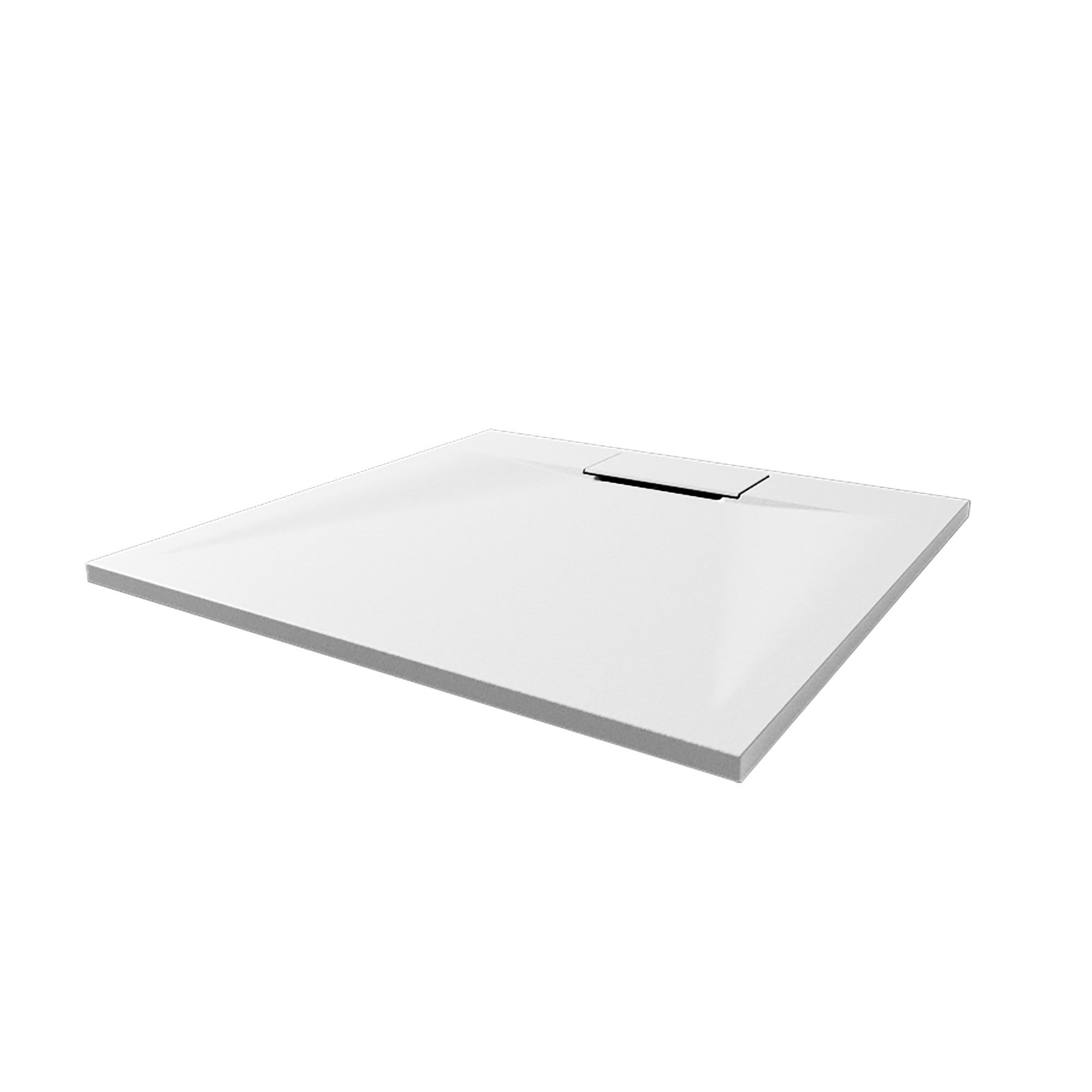 BREUER Duschwanne Quadrat-Duschwanne Lite Line Steinoptik in ver. Varianten