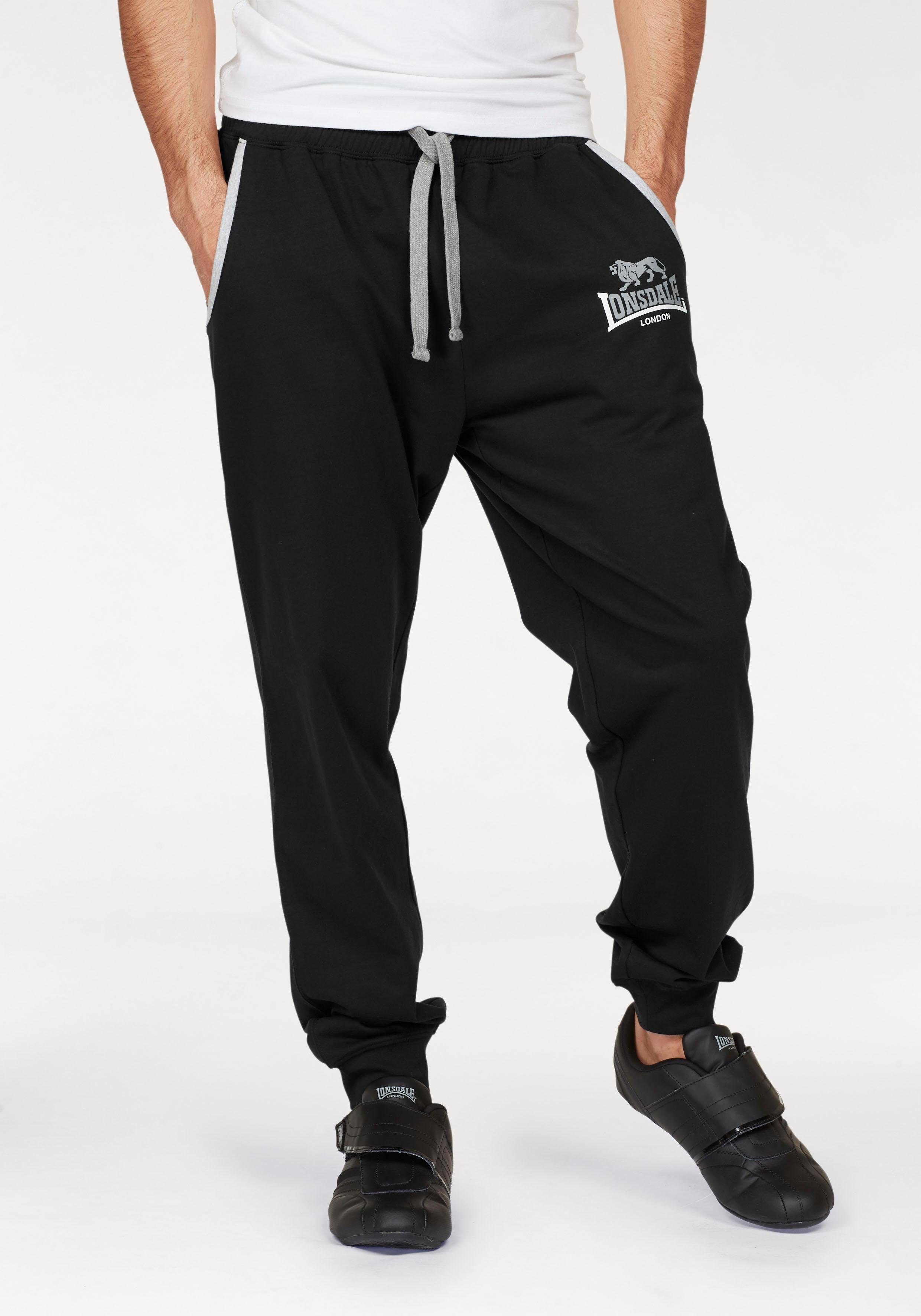 Lonsdale und Jogginghose Set: Jogginghose Shorts