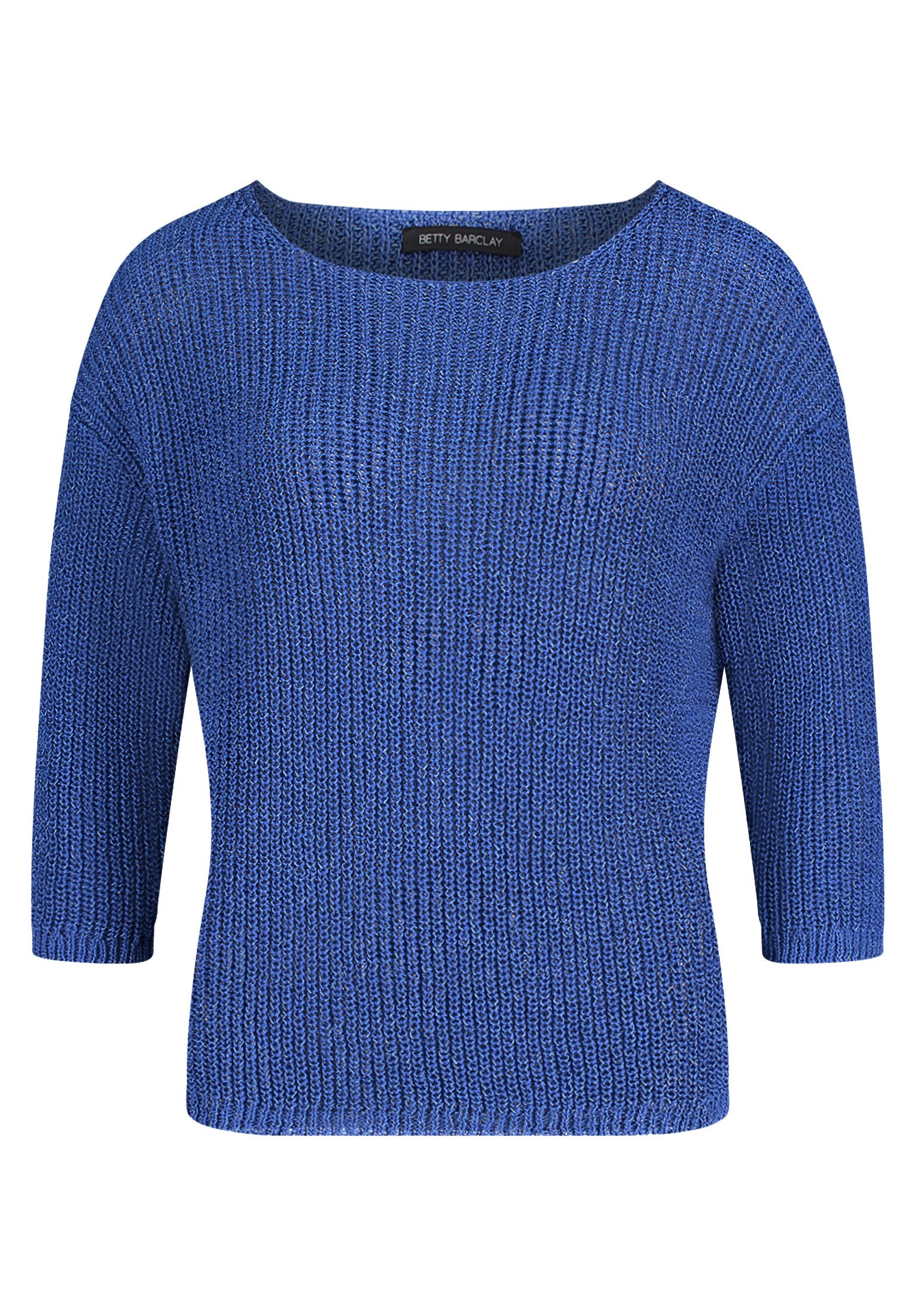 Betty Barclay Strickpullover Damen mit Rippenstruktur (1-tlg)
