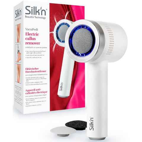Silk'n Elektrischer Hornhautentferner VacuPedi, mit integriertem Vakuumsystem