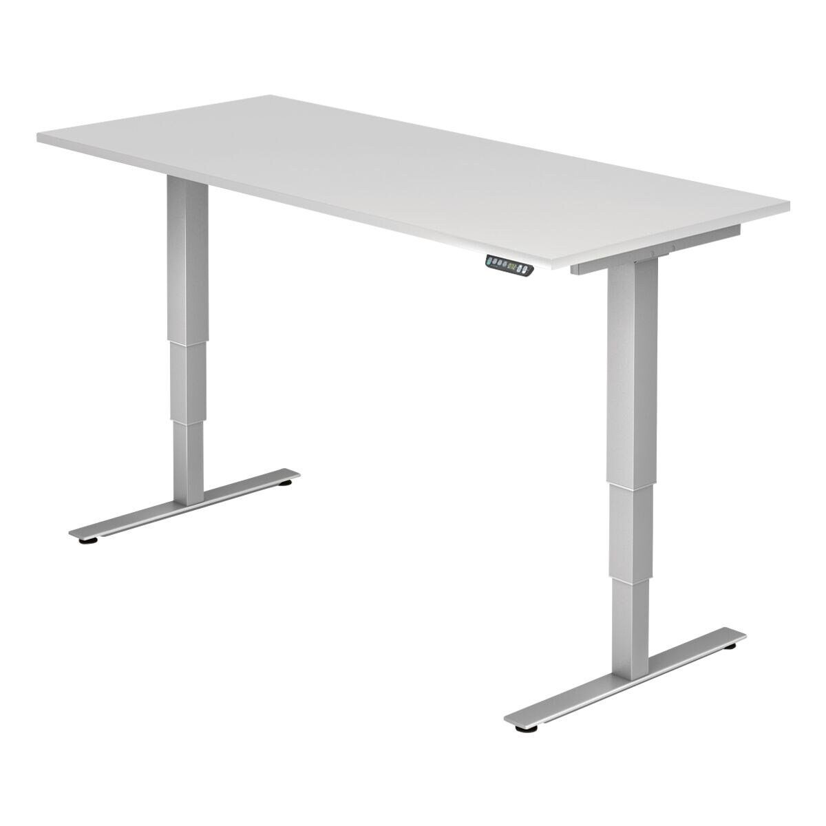 HAMMERBACHER Schreibtisch Ergonomic, elektrisch höhenverstellbar bis 128,5 cm