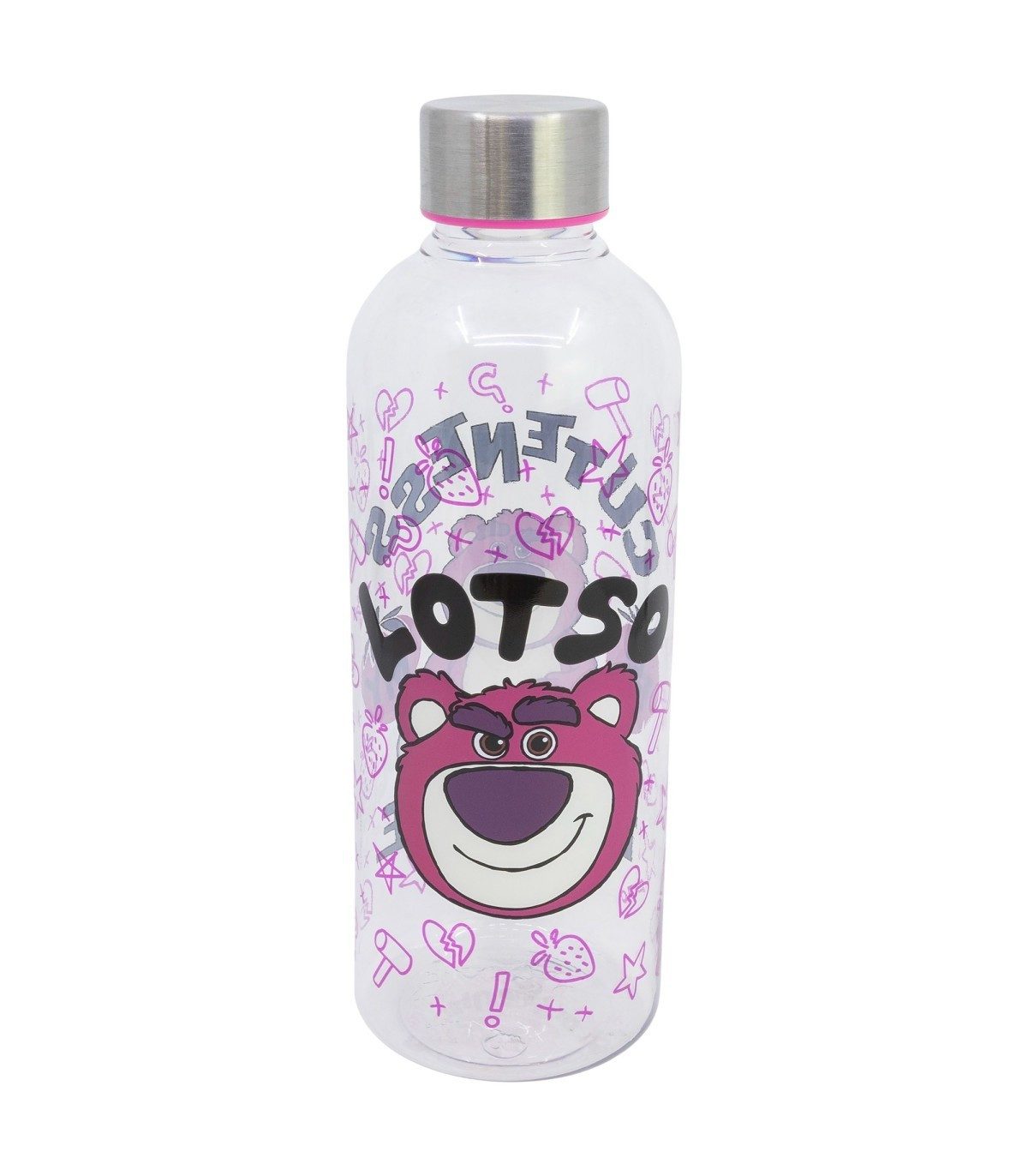 Disney Trinkflasche Toy Story Lotso Trinkflasche 850 ml Wasserflasche mit Schraubdeckel