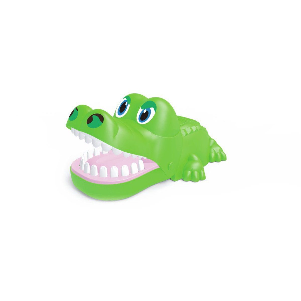 Jollystar Lernspielzeug - Krokodilspiel mit Sound für Kinder - Lucky Crocodile Game (1-St), fördert Reaktion, aus kindersicherem Kunststoff