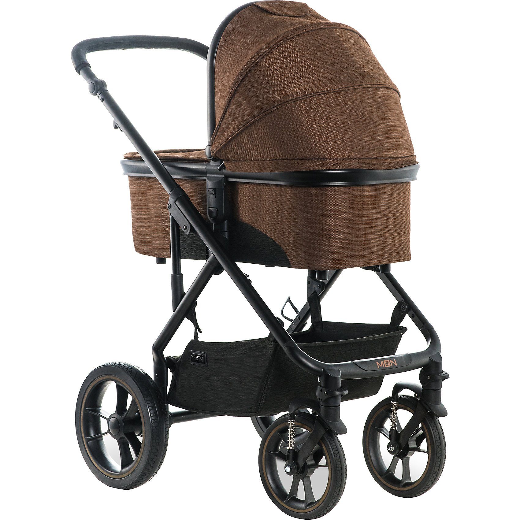 Moon Kombi Kinderwagen Nuova, chocolate/structure | OTTO