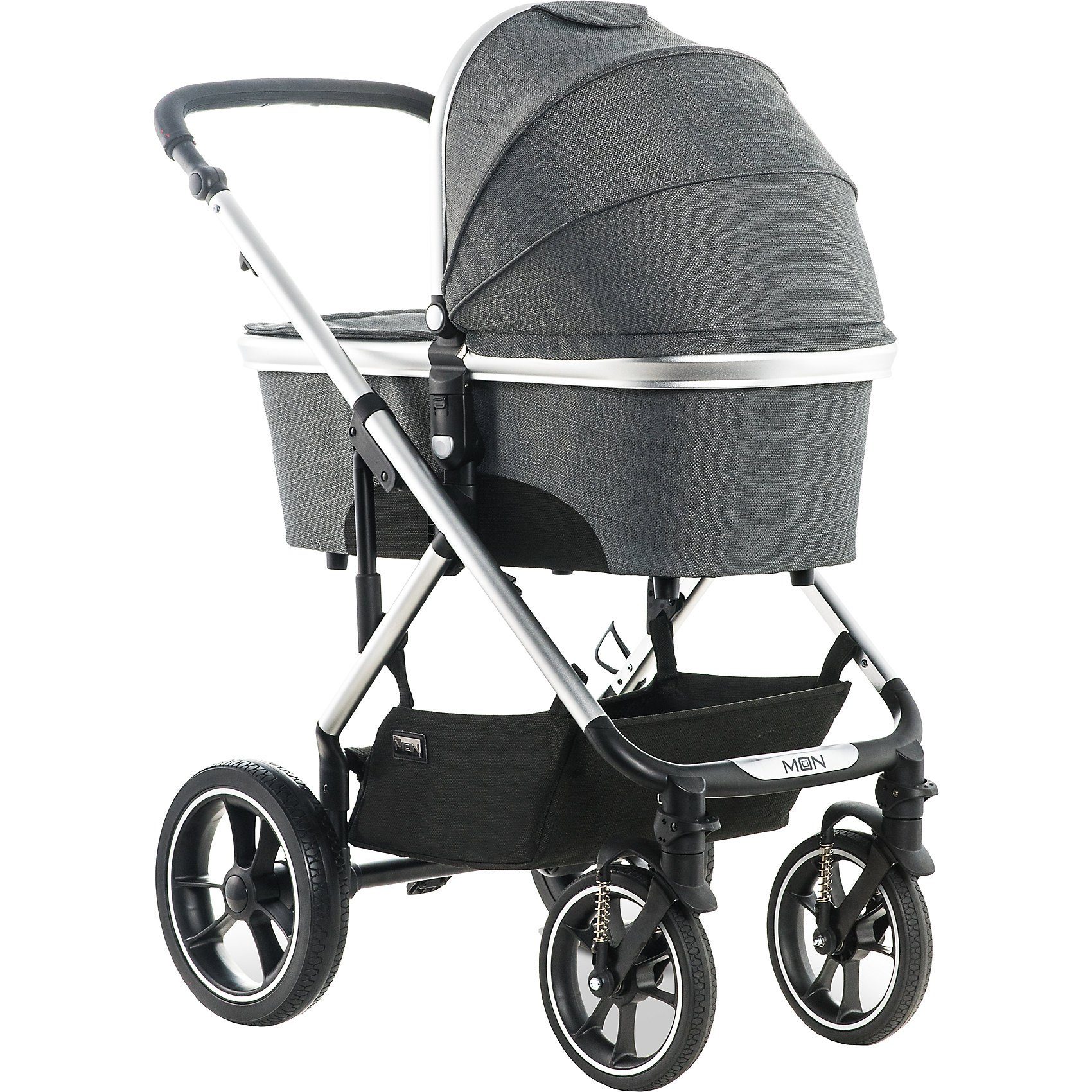 Moon Kombi Kinderwagen Nuova, anthrazit/structure | OTTO