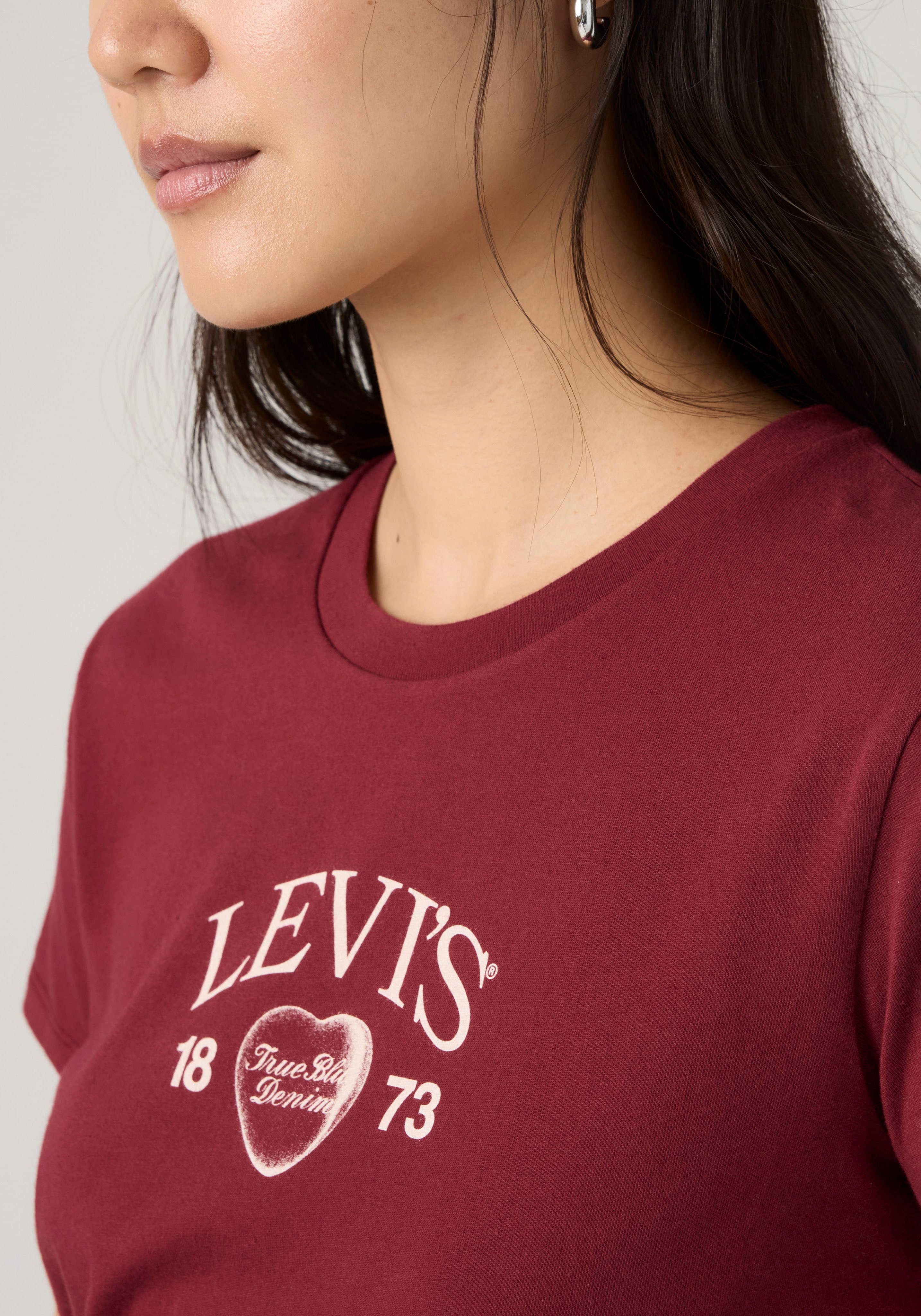 Levi's® T-Shirt THE PERFECT TEE mit Blumen Print – Bild 4 von 5