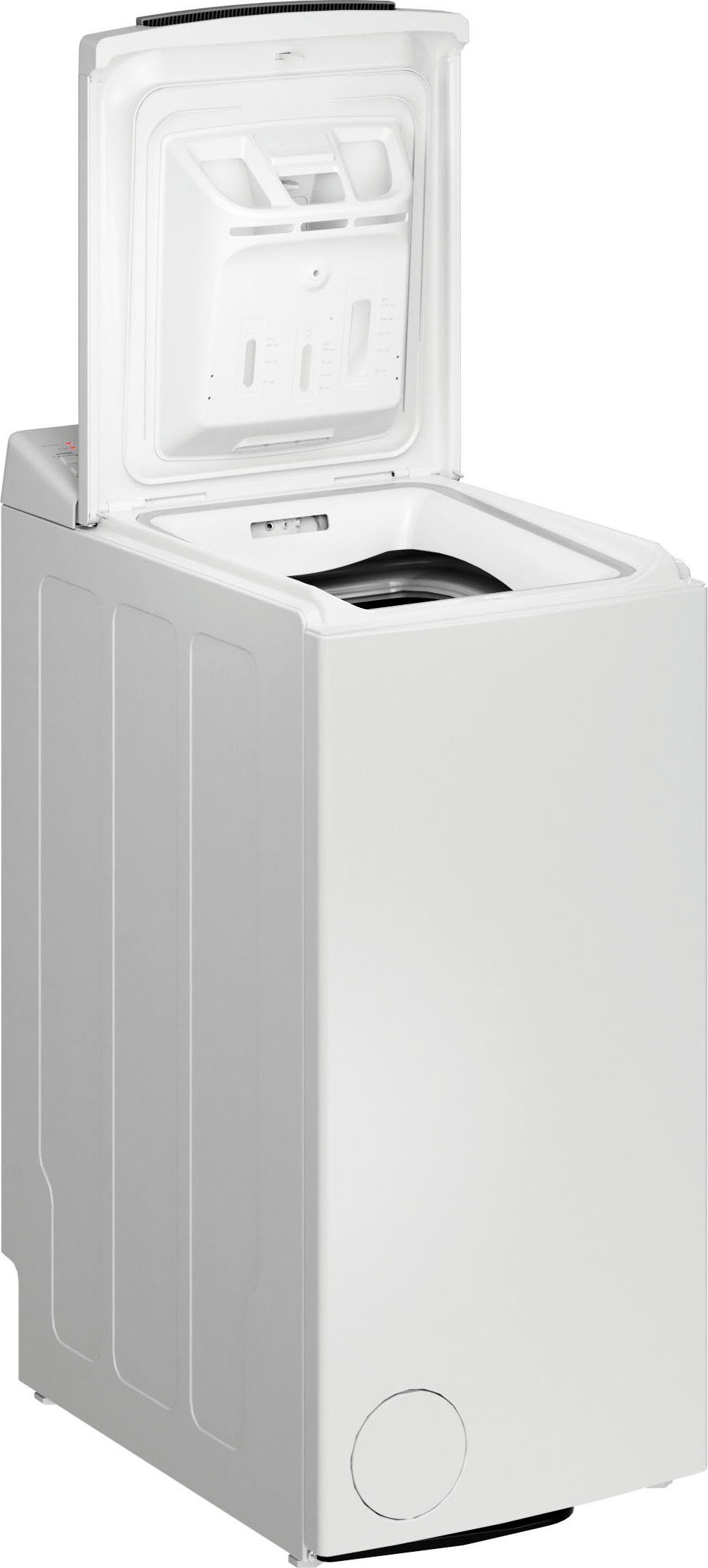 BAUKNECHT Waschmaschine Toplader WMT ZEN 612 B SD, 6 kg, 1200 U/min, Kurz 30 min., Vollwasserschutz, SoftOpening, Startzeitvorwahl