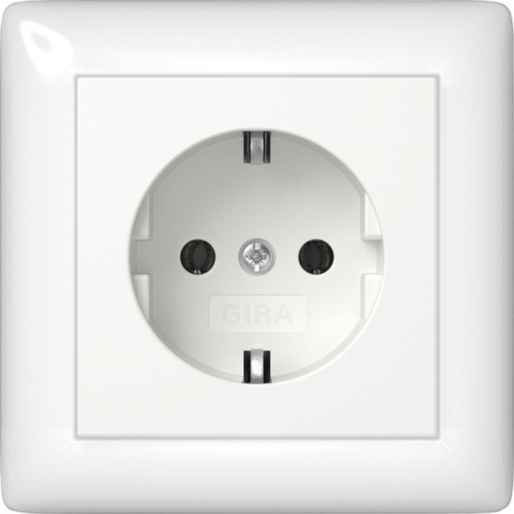 GIRA Klemmen Gira Steckdose Vollpl. 444003