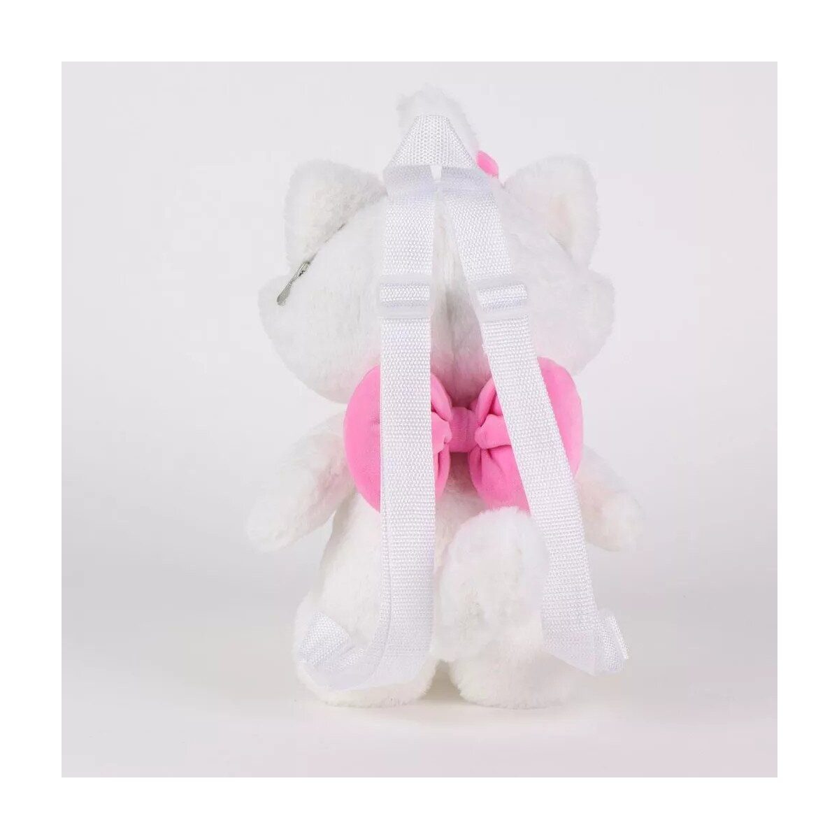 Disney Kinderrucksack Disney Marie White Plüschrucksack, Tasche 30 cm (1-tlg)