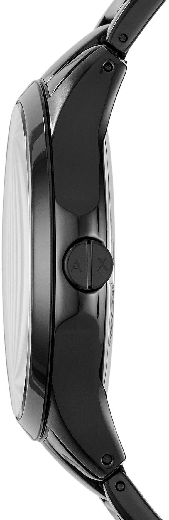 ARMANI EXCHANGE Quarzuhr AX7101, (Set, 2-tlg., mit Armband), ideal auch als  Geschenk, Gehäuse aus Edelstahl, Gehäuse-Ø ca. 46 mm