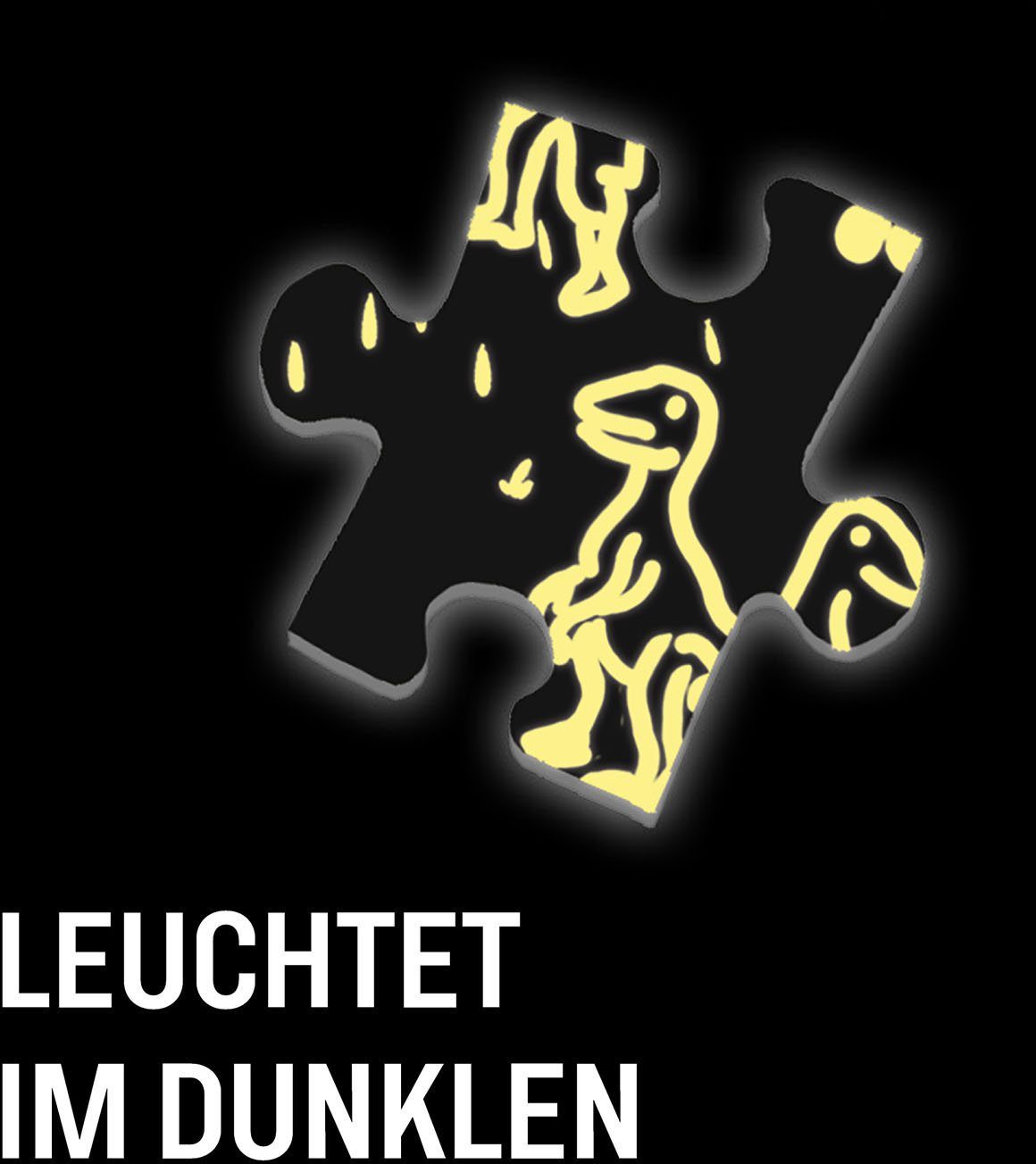 Made 200 drei Kosmos Die in in Germany Puzzleteile, T-Rex Puzzle Action, Kids Krimipuzzle ???