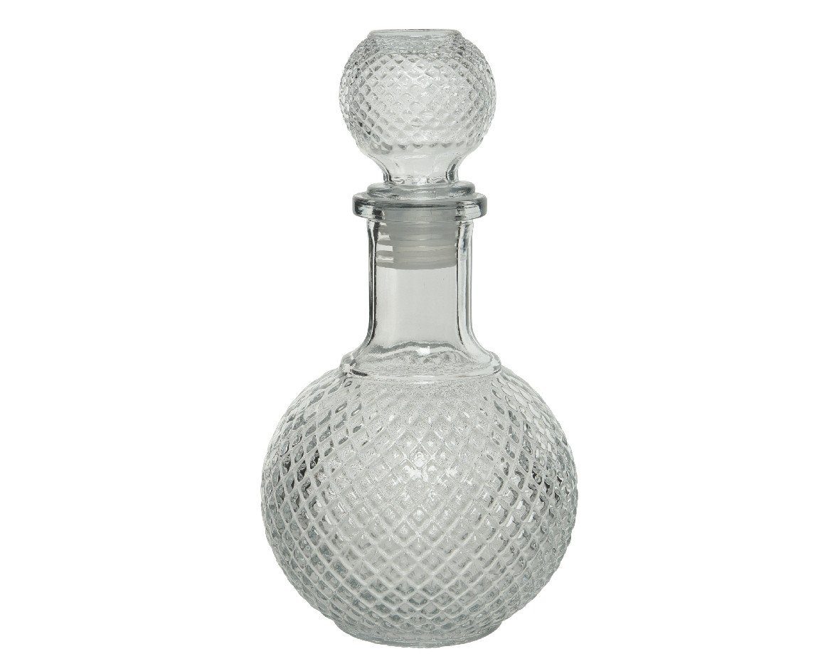 Kaemingk Dekofigur Kaemingk Glasflasche rund Ø 10,5 x 20,5 cm günstig online kaufen