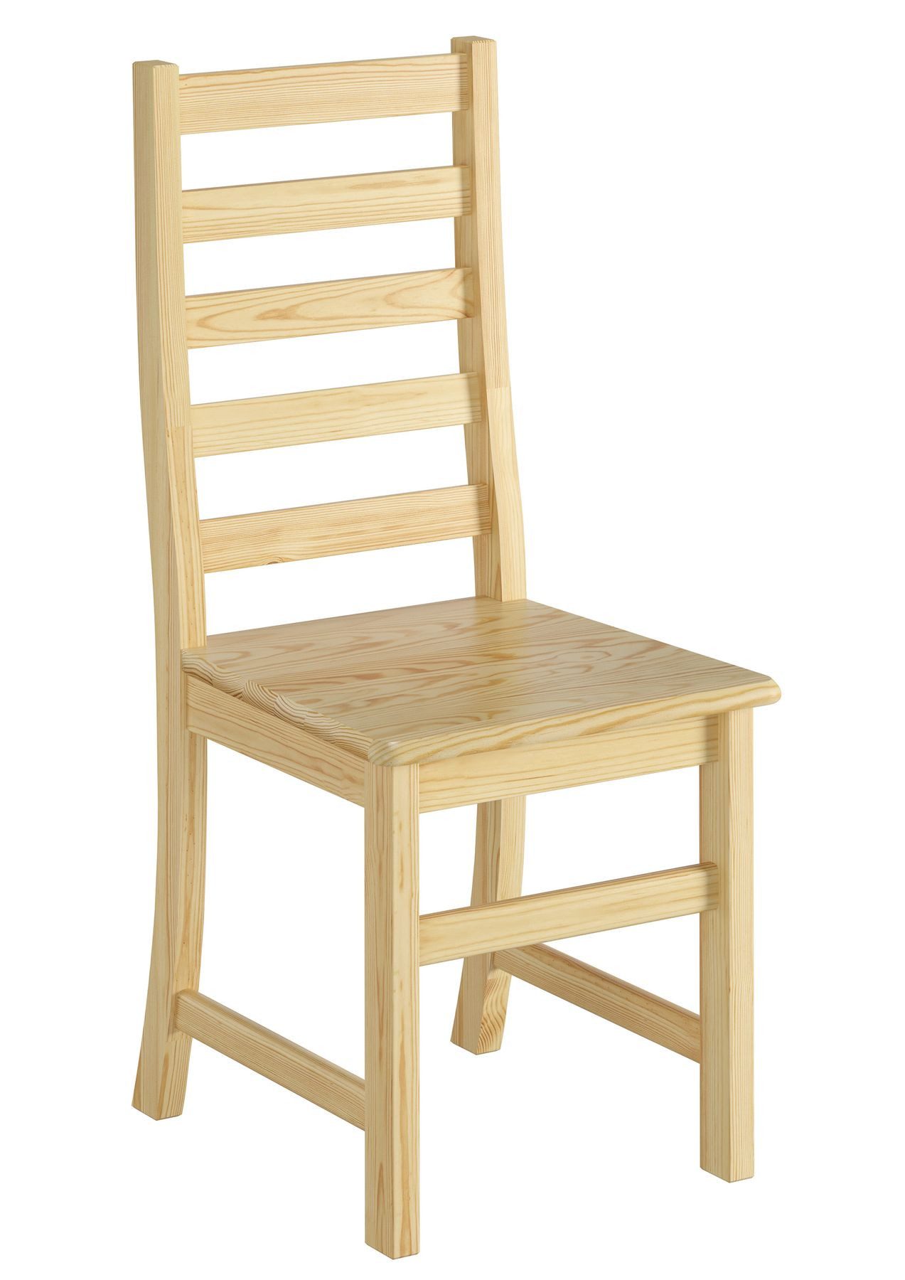 ERST-HOLZ Esszimmerstuhl Moderner Holz-Küchenstuhl Massivholzstuhl Esszimmerstuhl Kiefer Stuhl