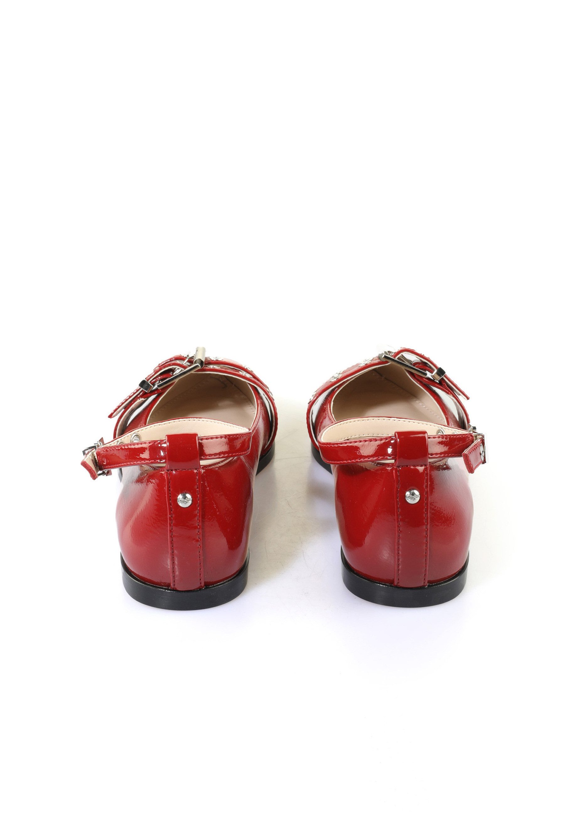 Buffalo Buffalo Ankle -Vegan Patent High-Heel-Pumps günstig online kaufen