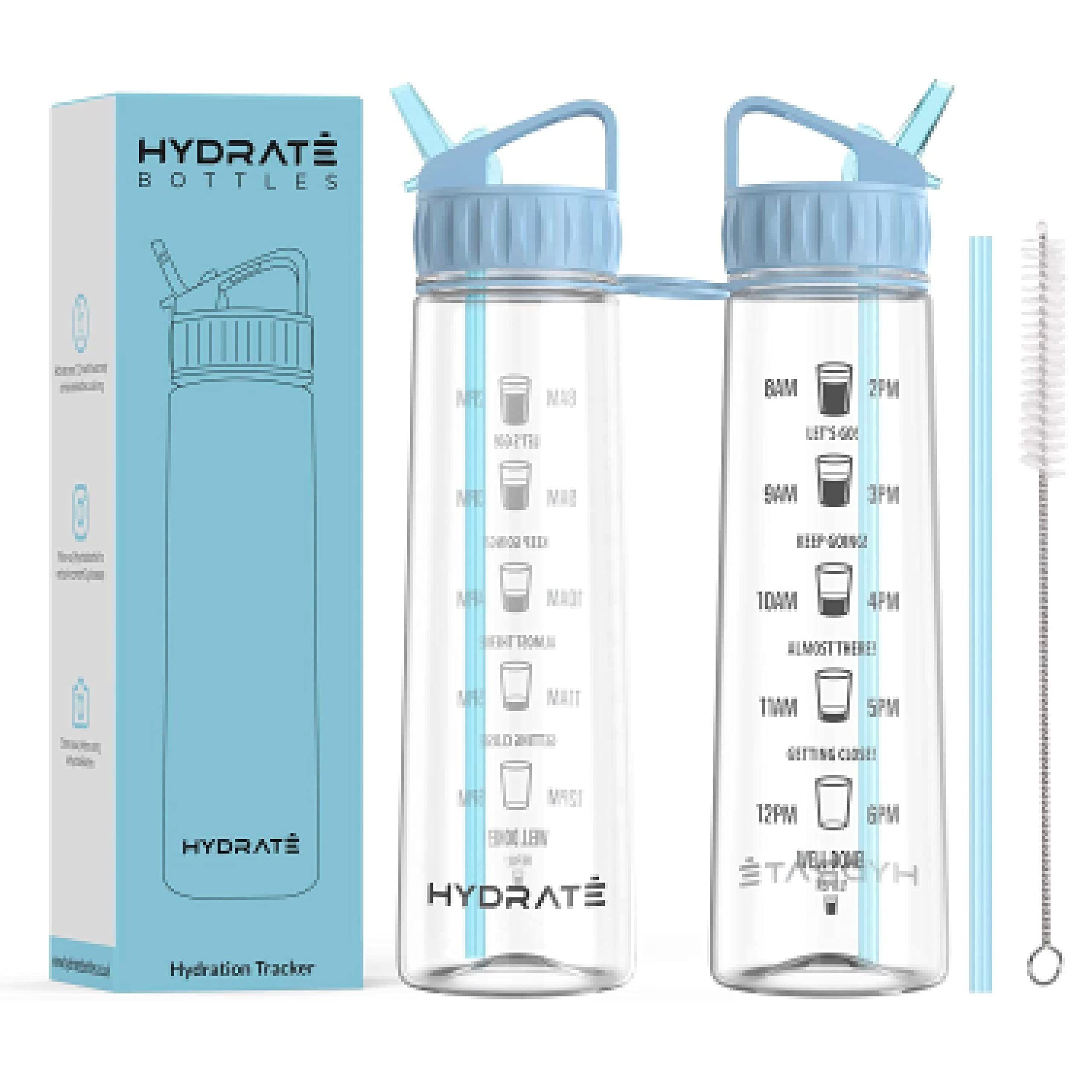 Hydrate Bottles Trinkflasche, Himmelblau 900ml Tritan