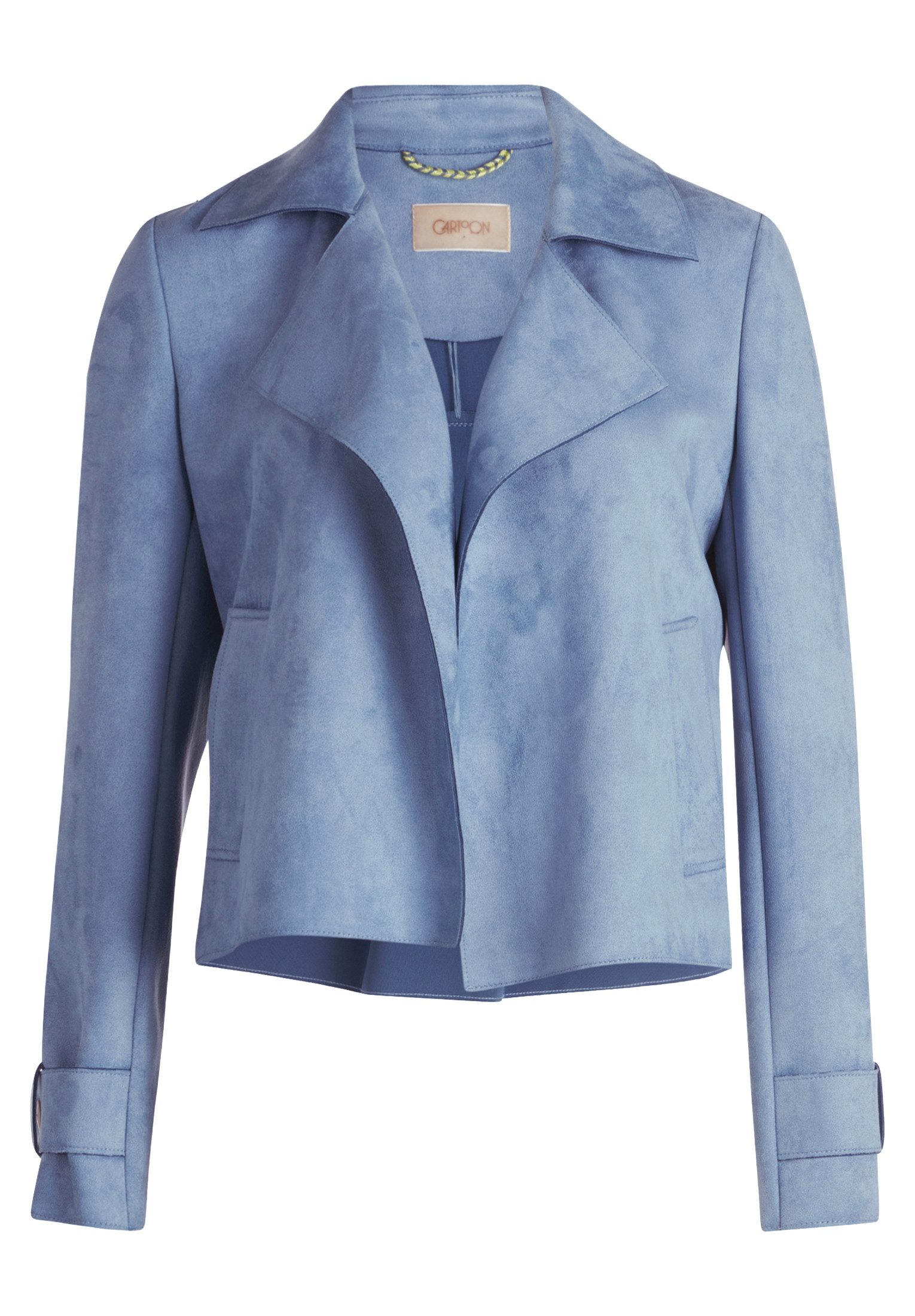 Cartoon Jackenblazer Damen Casual-Jacke mit Taschen günstig online kaufen