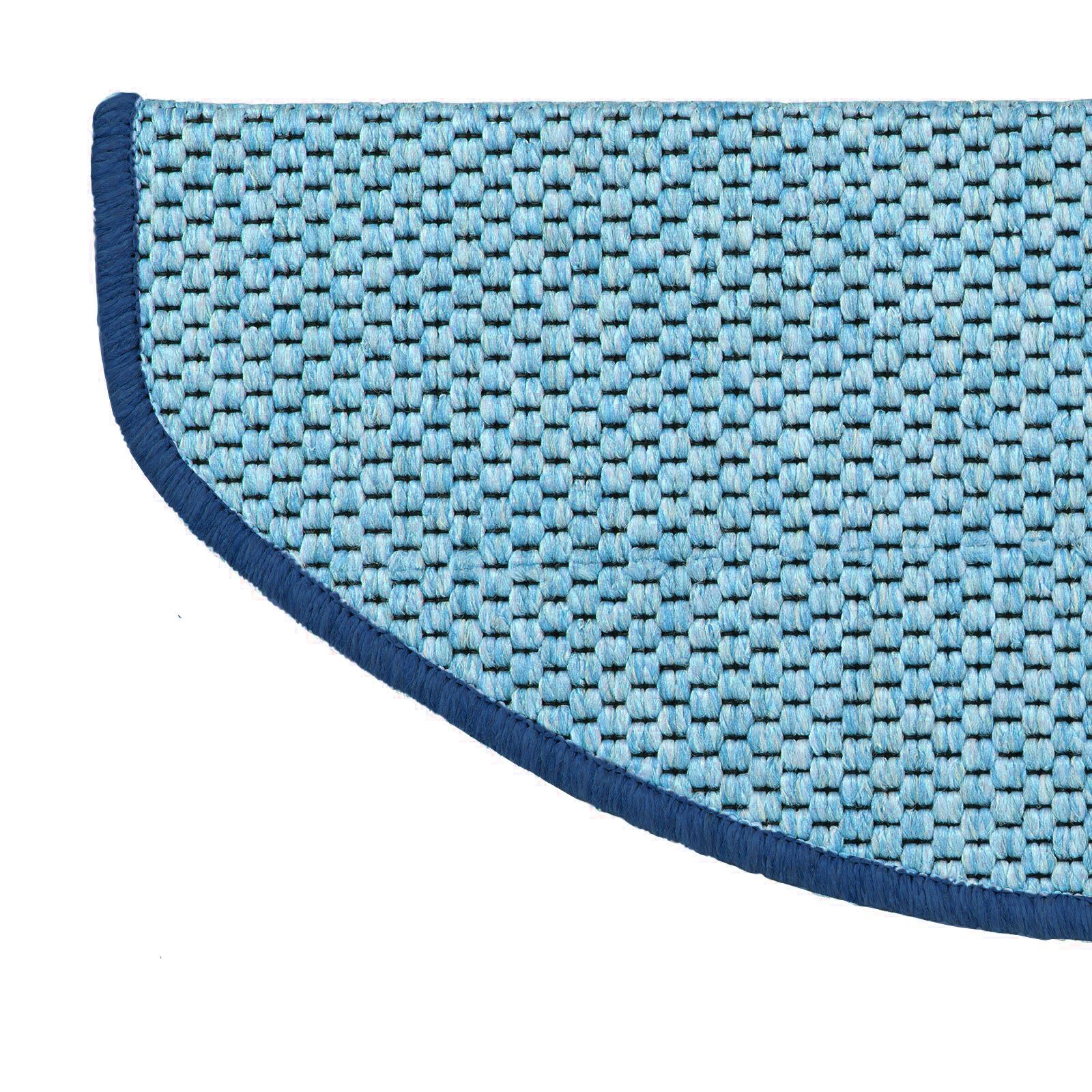 Floordirekt Stufenmatte Kalkutta, Erhältlich in 3 Farben & 3 Größen, Treppenschutz, Halbrund, Höhe: 5 mm