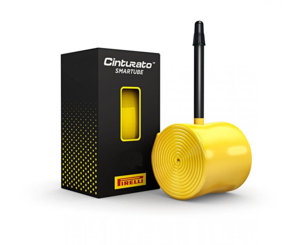 Fahrradschlauch Pirelli Schlauch Scorpion SmarTUBE 29 gelb-schwarzes Ventil - leichter