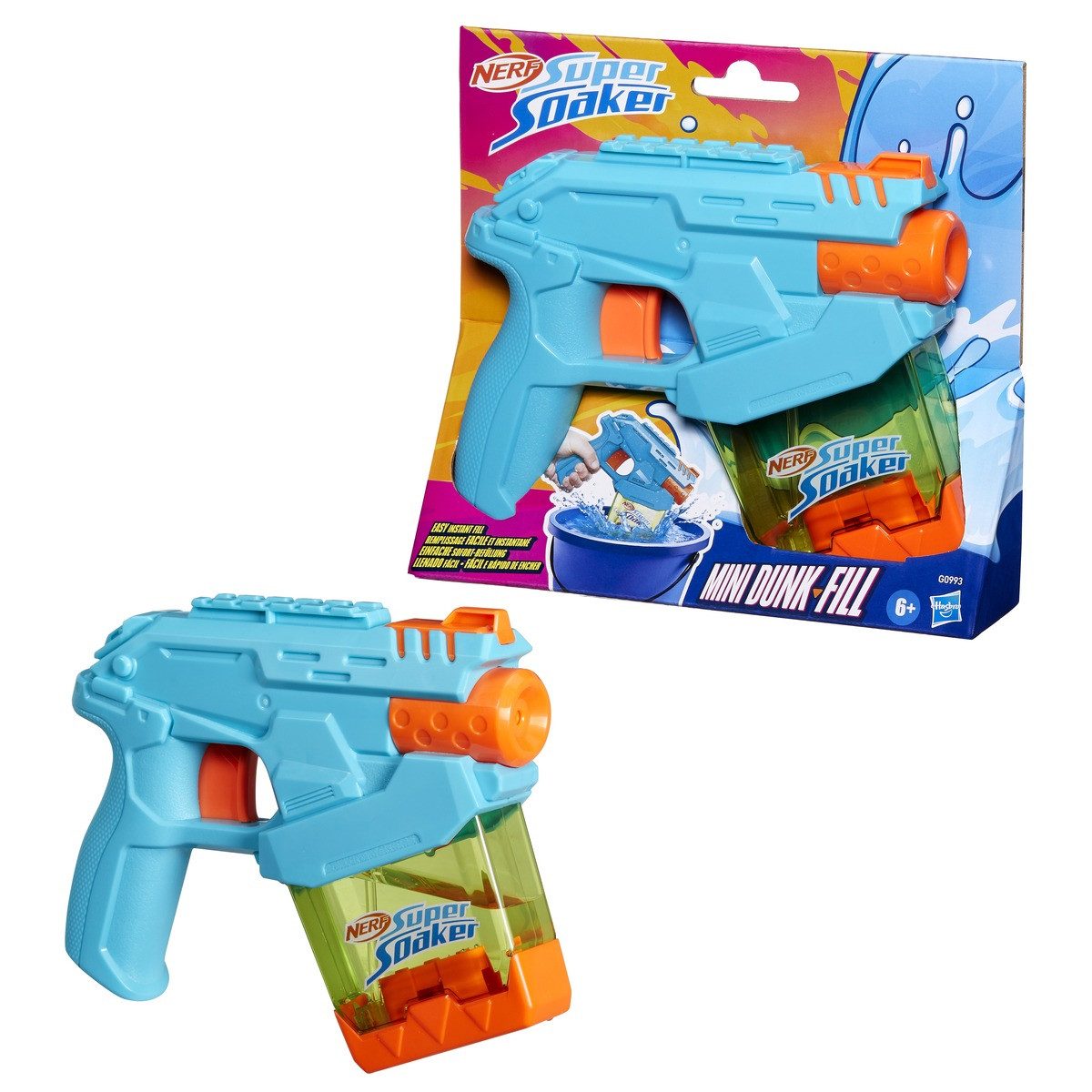Nerf Wasserpistole NERF Super Soaker Mini Dunk Fill