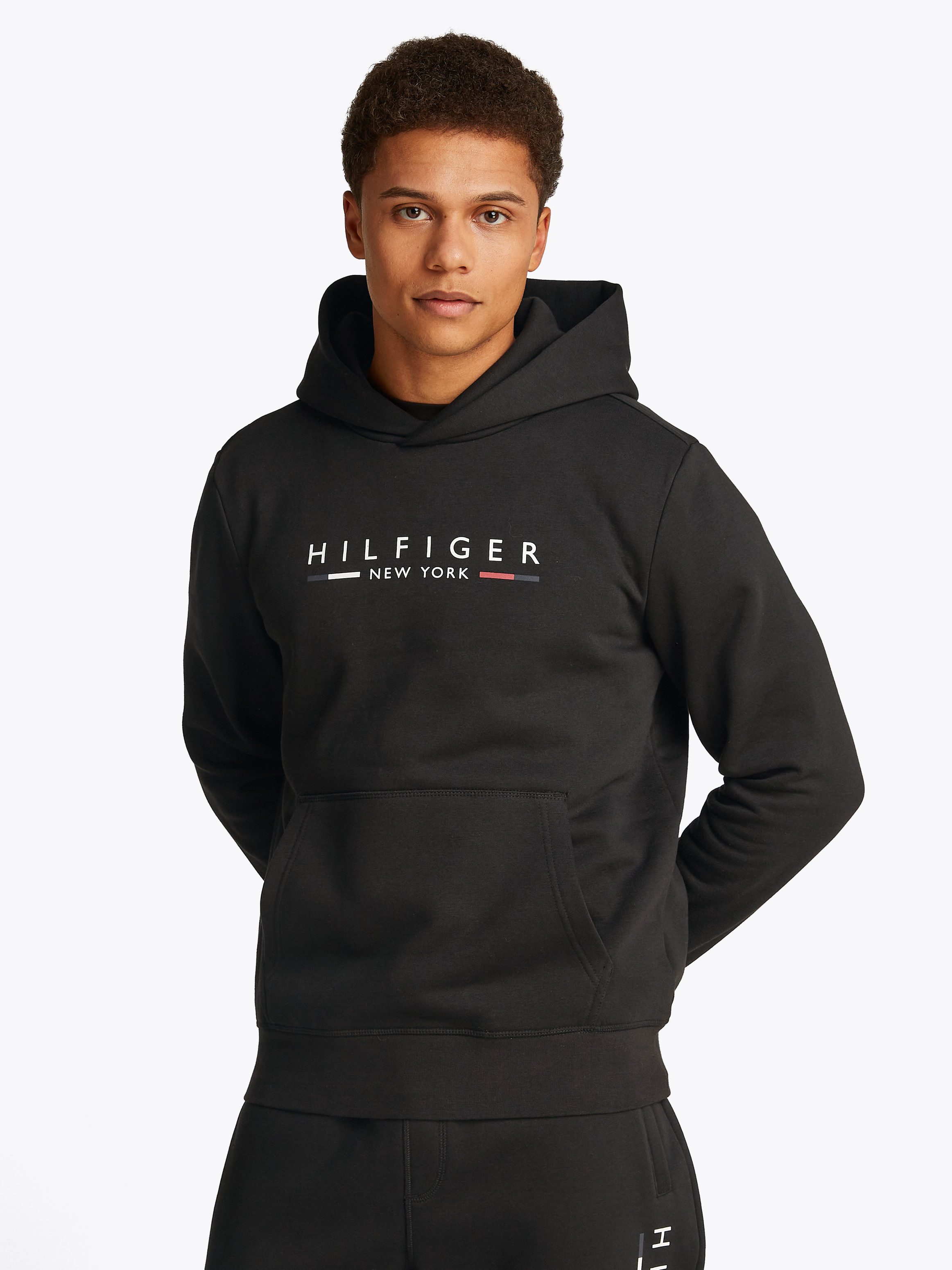 Tommy Hilfiger Jogginganzug HILFIGER NEW YORK TRACKSUIT (Set, 2-tlg), im 2-teiligen Set
