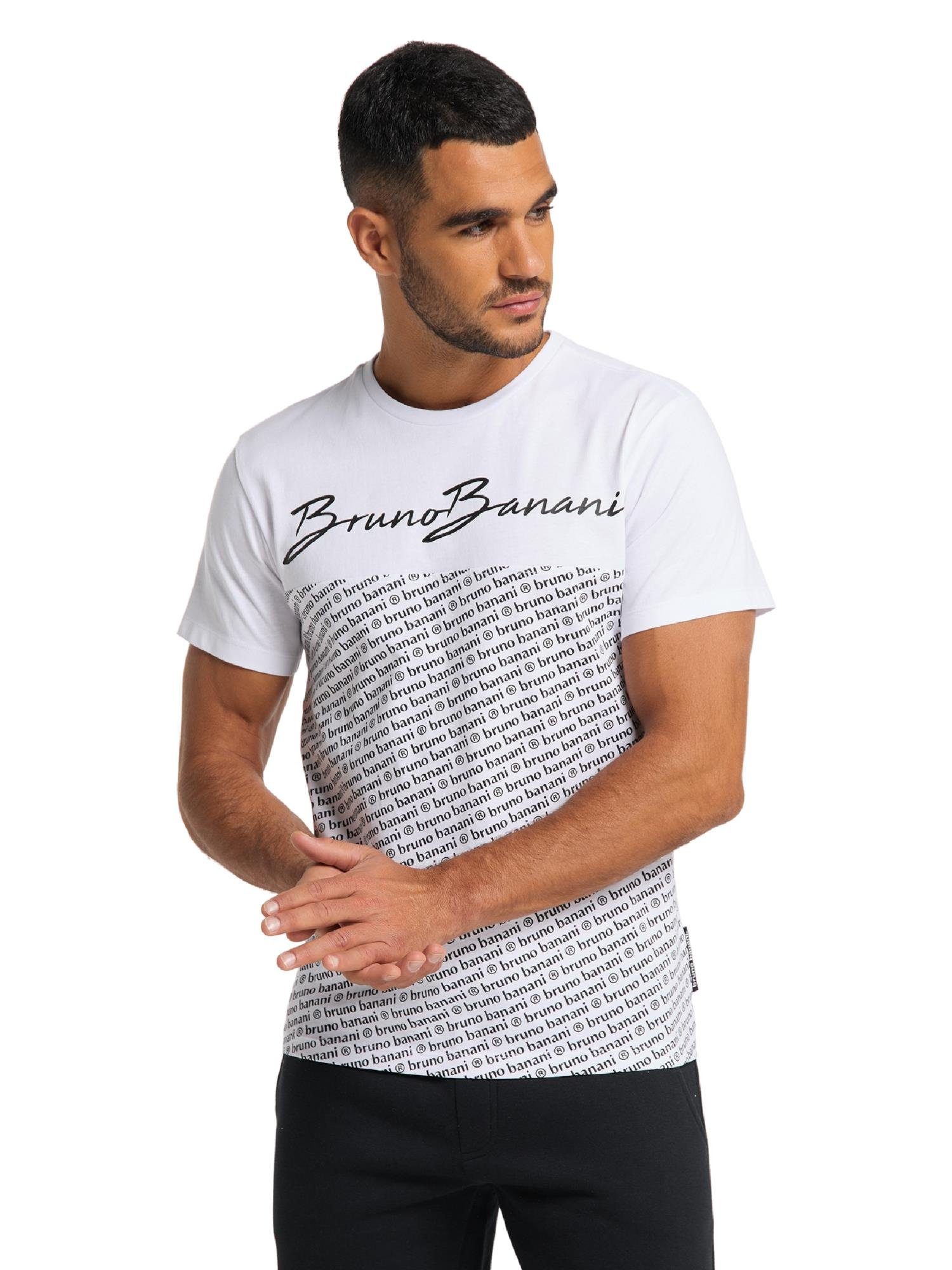 SANCHEZ Bruno Banani Melange / T-Shirt Grau