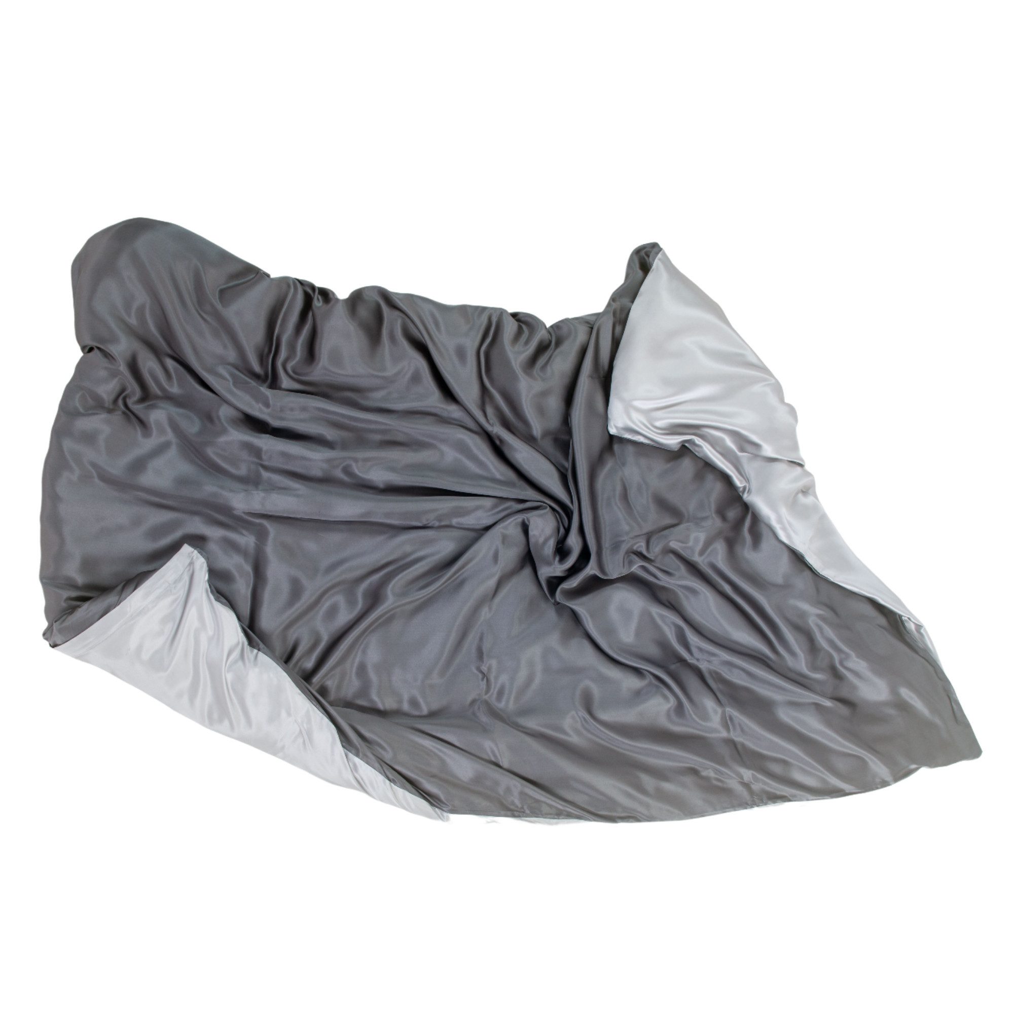 orignee Bettbezug Seide Bettbezug aus 100% Maulbeerseide, Anthracite / Grey günstig online kaufen