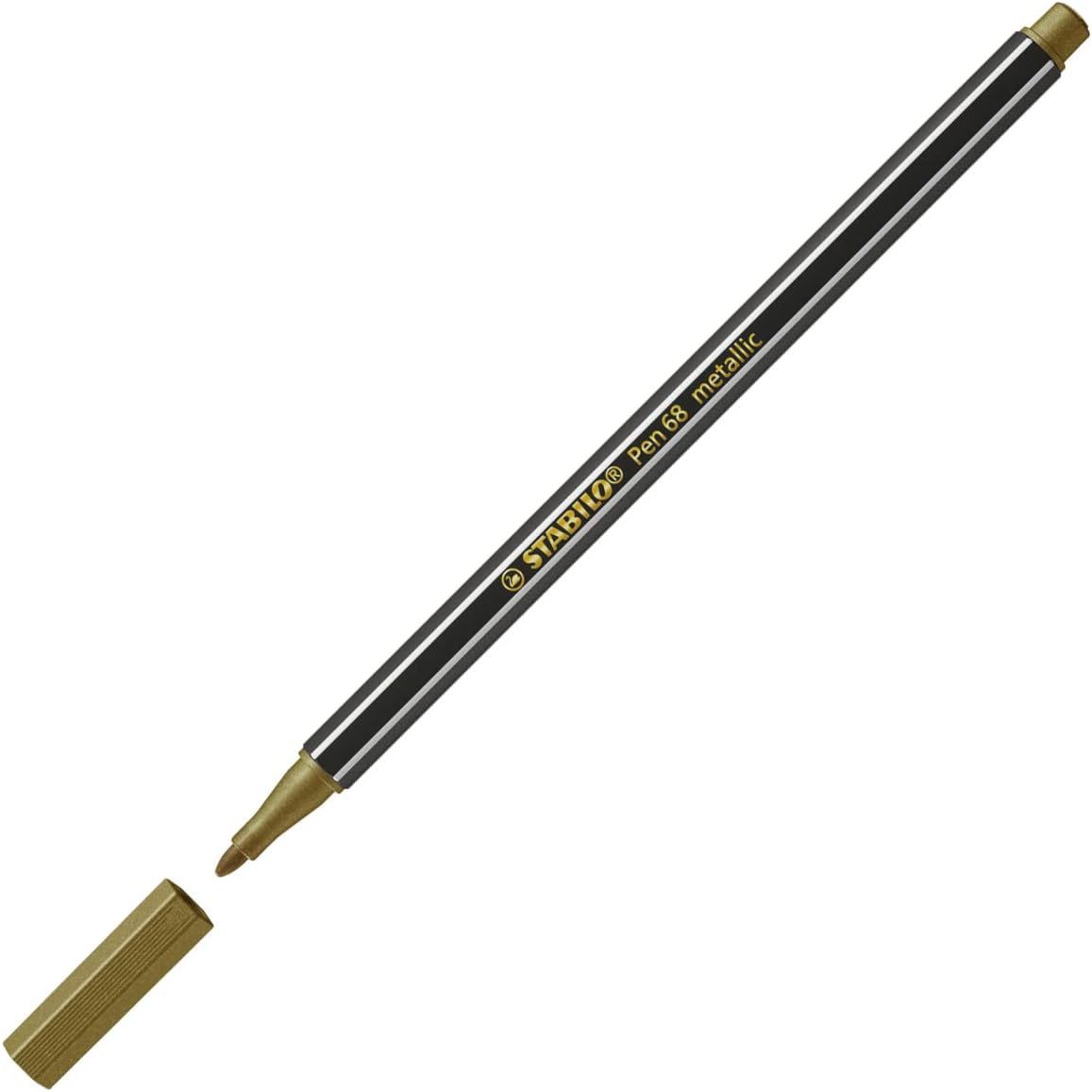 STABILO Buntstift STABILO Pen 68 metallic Filzstift Gold