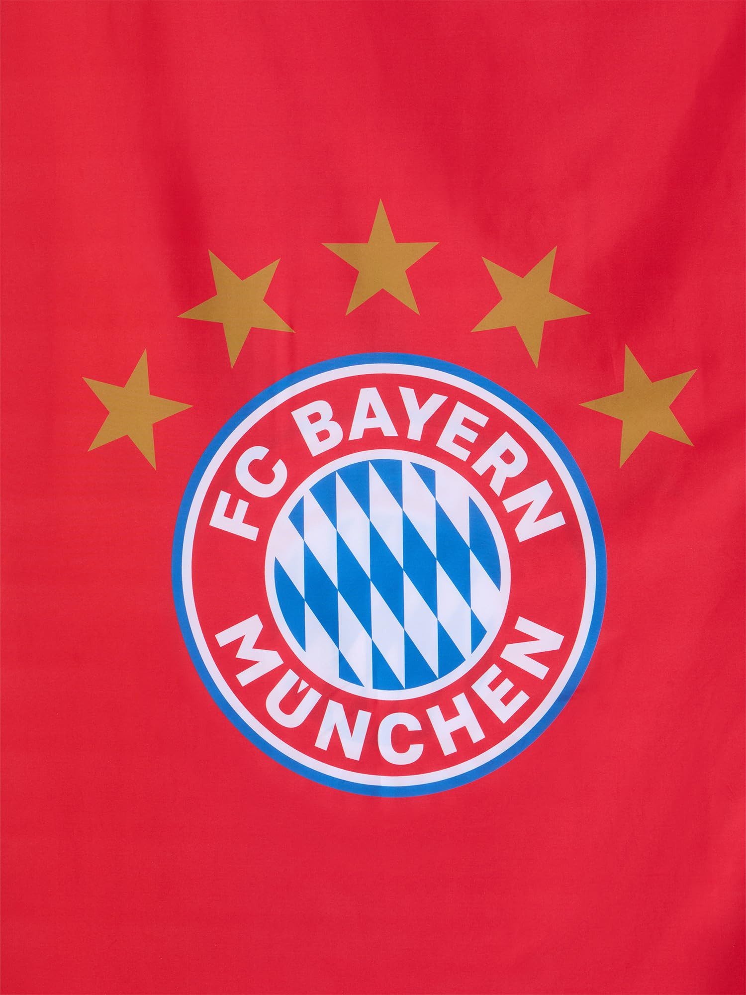 FC Bayern München Bettwäsche FC Bayern München Bettwäsche Mikrofaser 135 x 200 cm (Rot), 100% Polyester