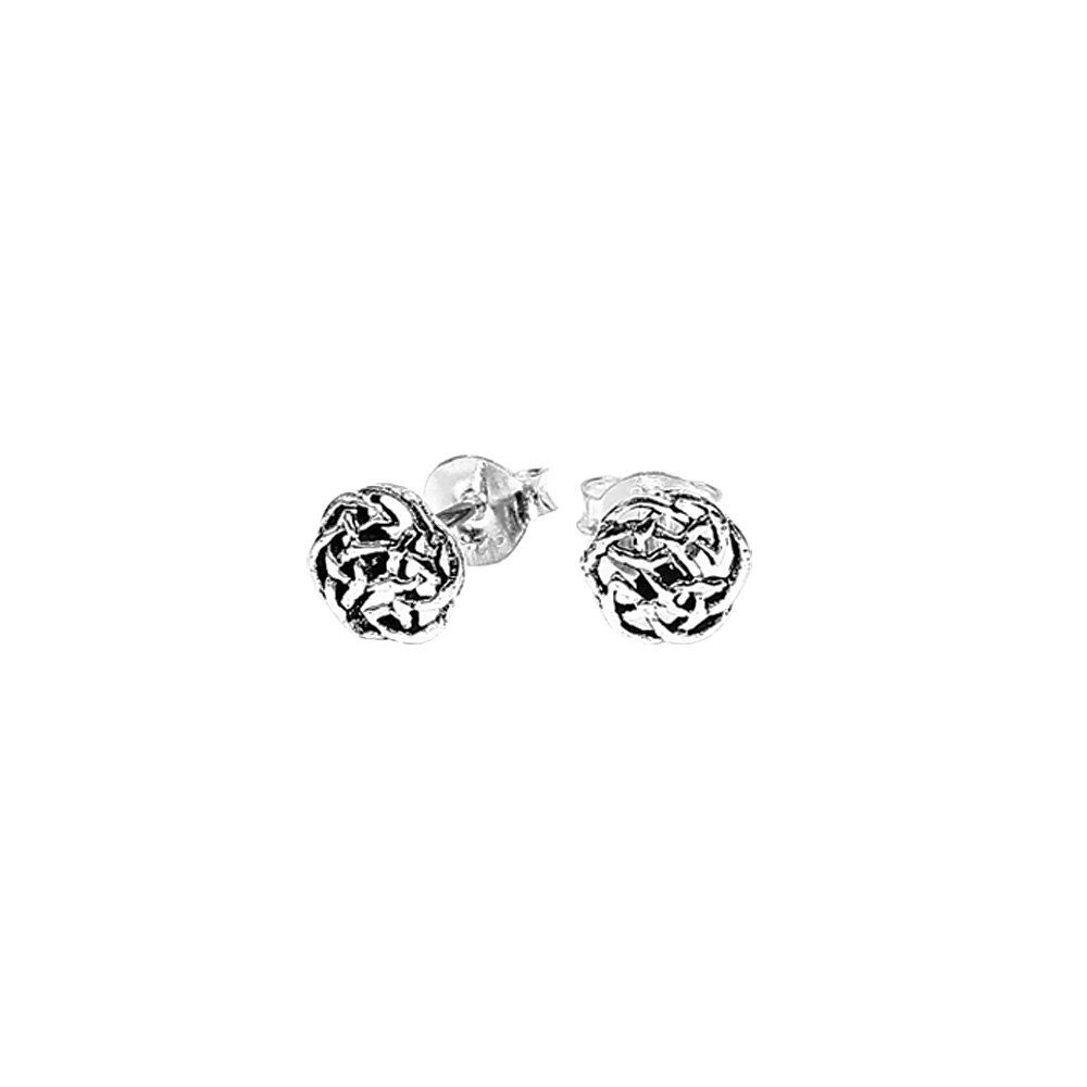 Paar Ohrstecker Paar 925 Sterling Silber Keltische Gothic Ohrsteck