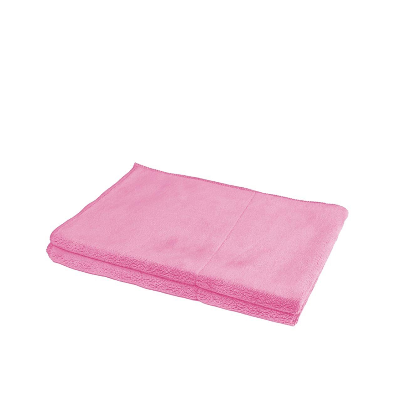 Unicopuro Geschirrtuch Soft-Touch 60 x 40 cm, (Spar-Set, 2-tlg), Waschbar bei 60° C pink