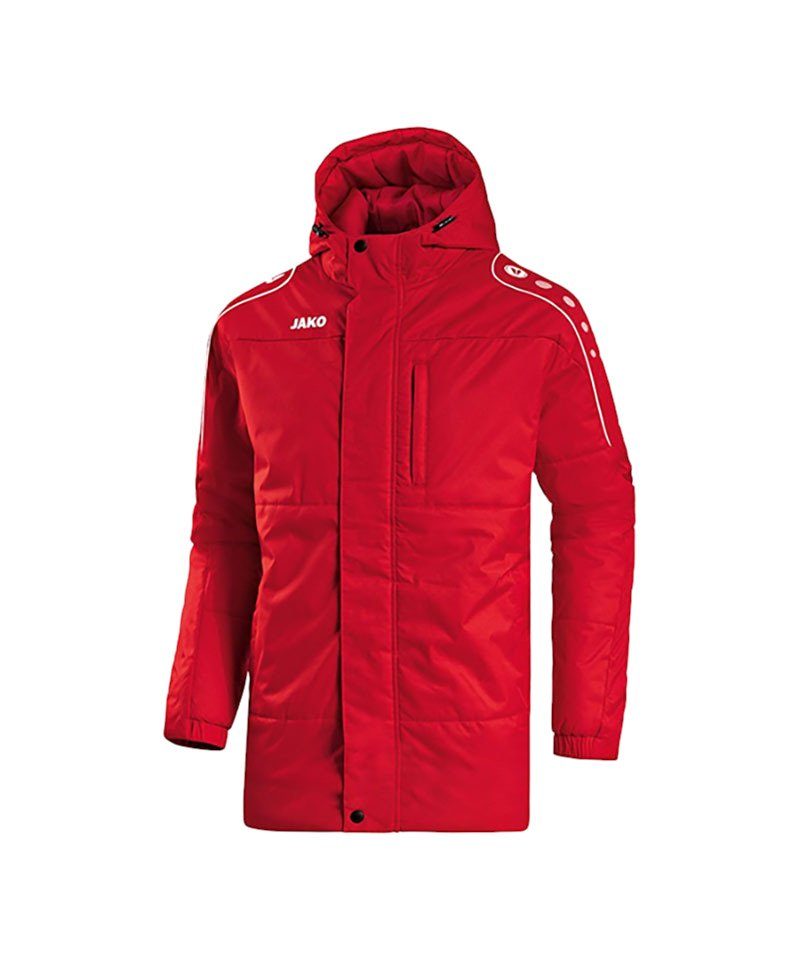 Schnäppchen Jako Stadionjacke Active Coachjacke rotweiss