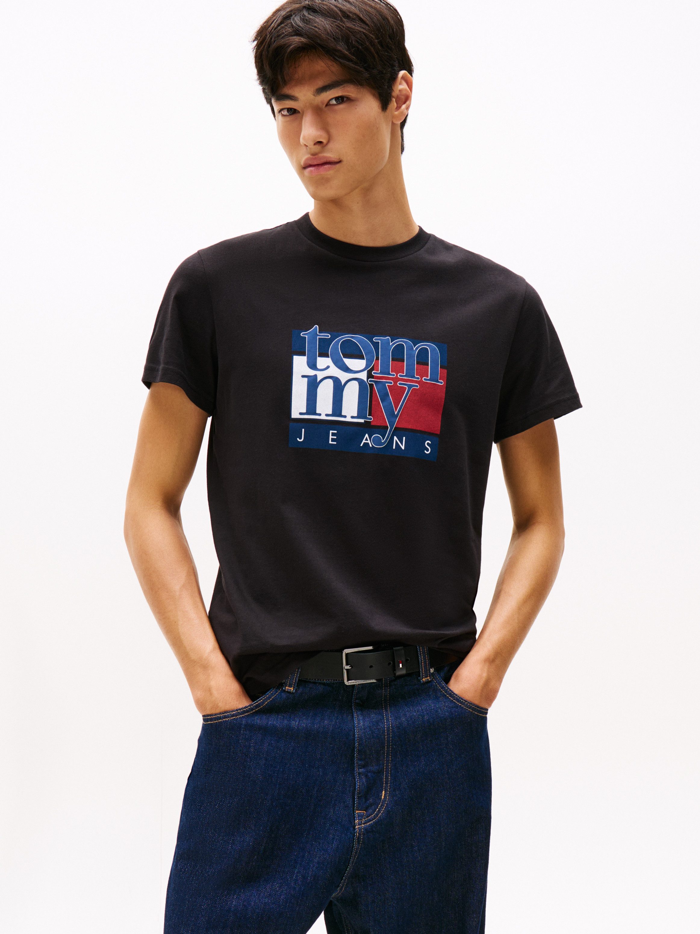 Tommy Jeans T-Shirt TJM RWB FLAG günstig online kaufen