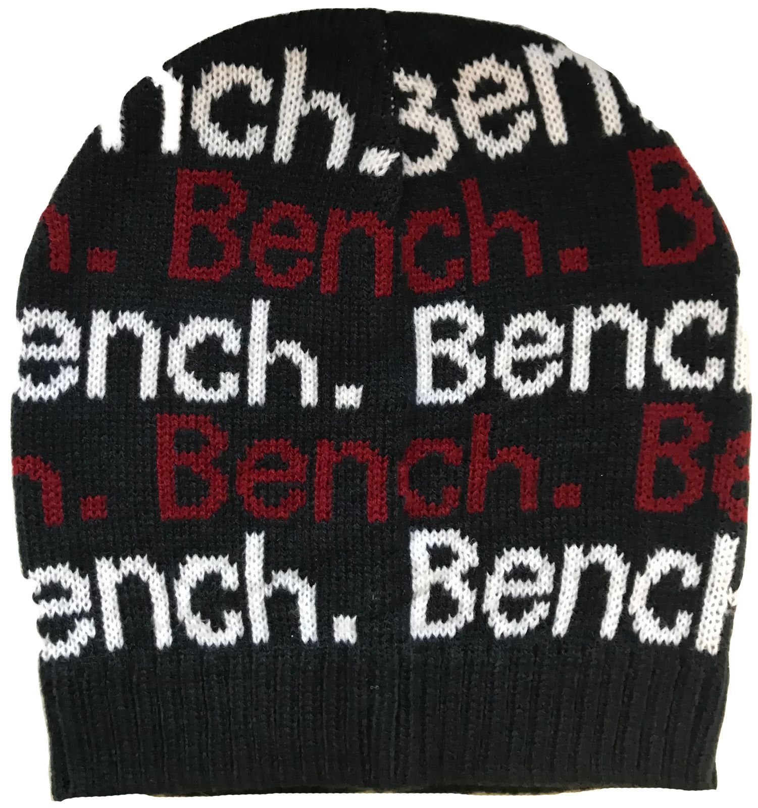 Bench. Beanie Bench Mütze Strickmütze Beanie Gr.5 Navy für Jugendliche + Erwachsene