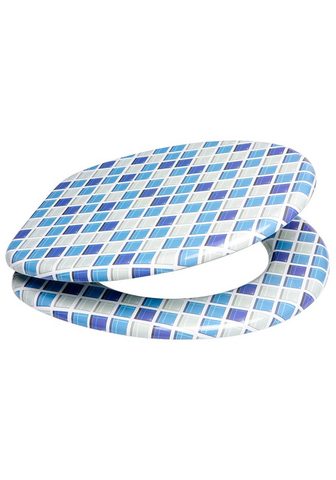 SANILO WC-крышка »Mosaik Blau« с ...