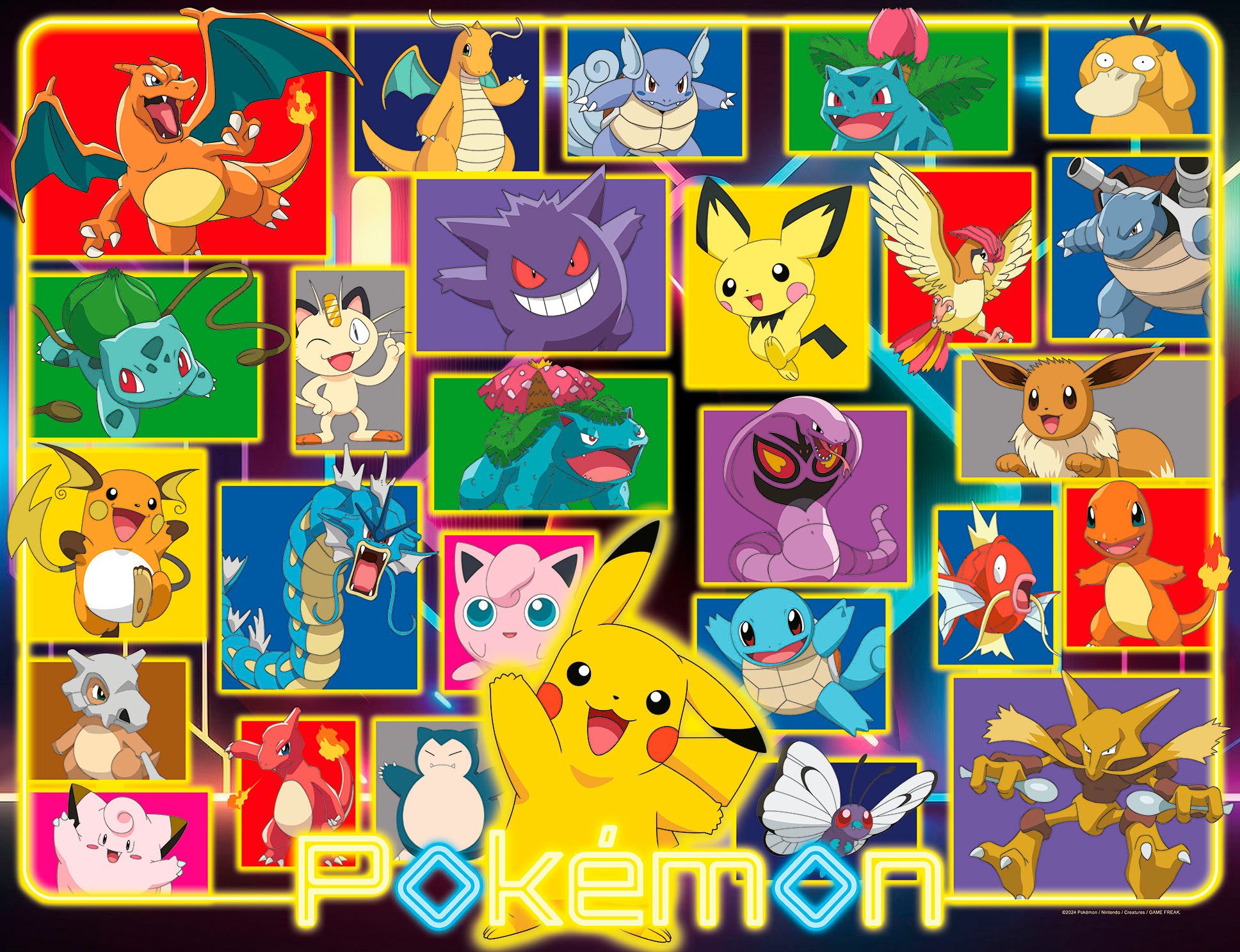Ravensburger Puzzle Leuchtende Pokémon, 2000 Puzzleteile, Made in Germany günstig online kaufen