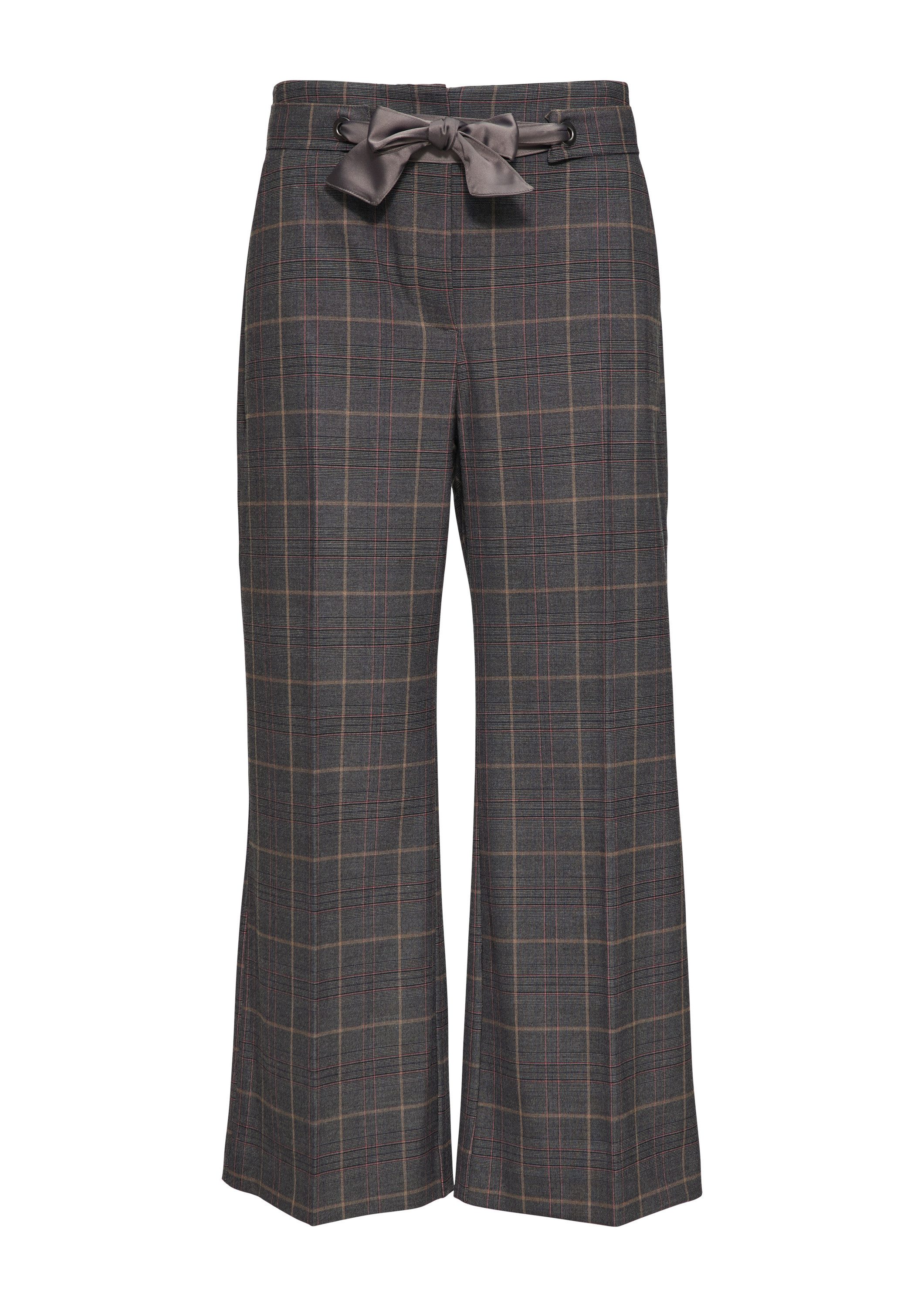 s.Oliver Culotte Hose Karierte Culotte mit günstig online kaufen