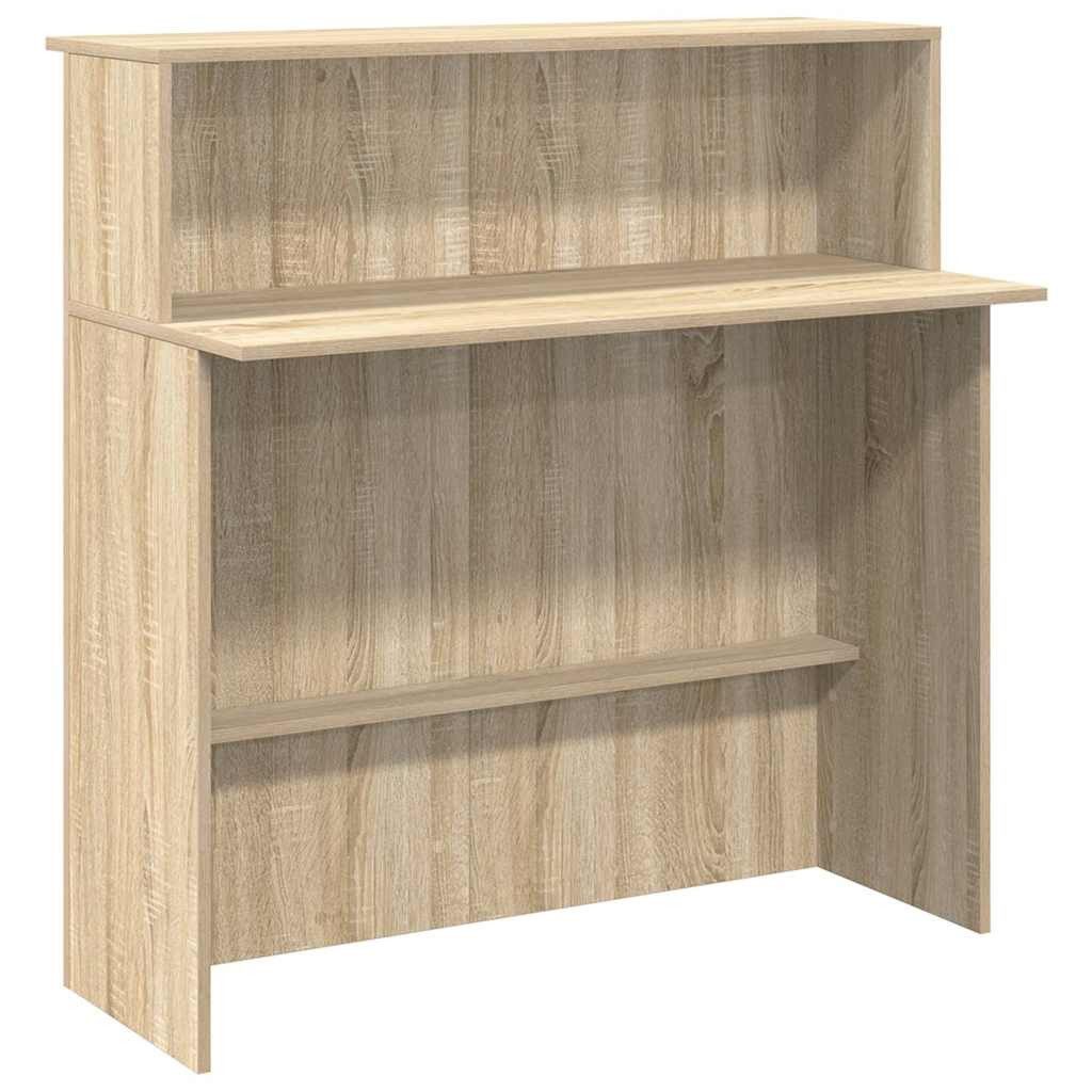vidaXL Empfangstheke, Empfangstheke Sonoma-Eiche 100x50x103,5 cm günstig online kaufen