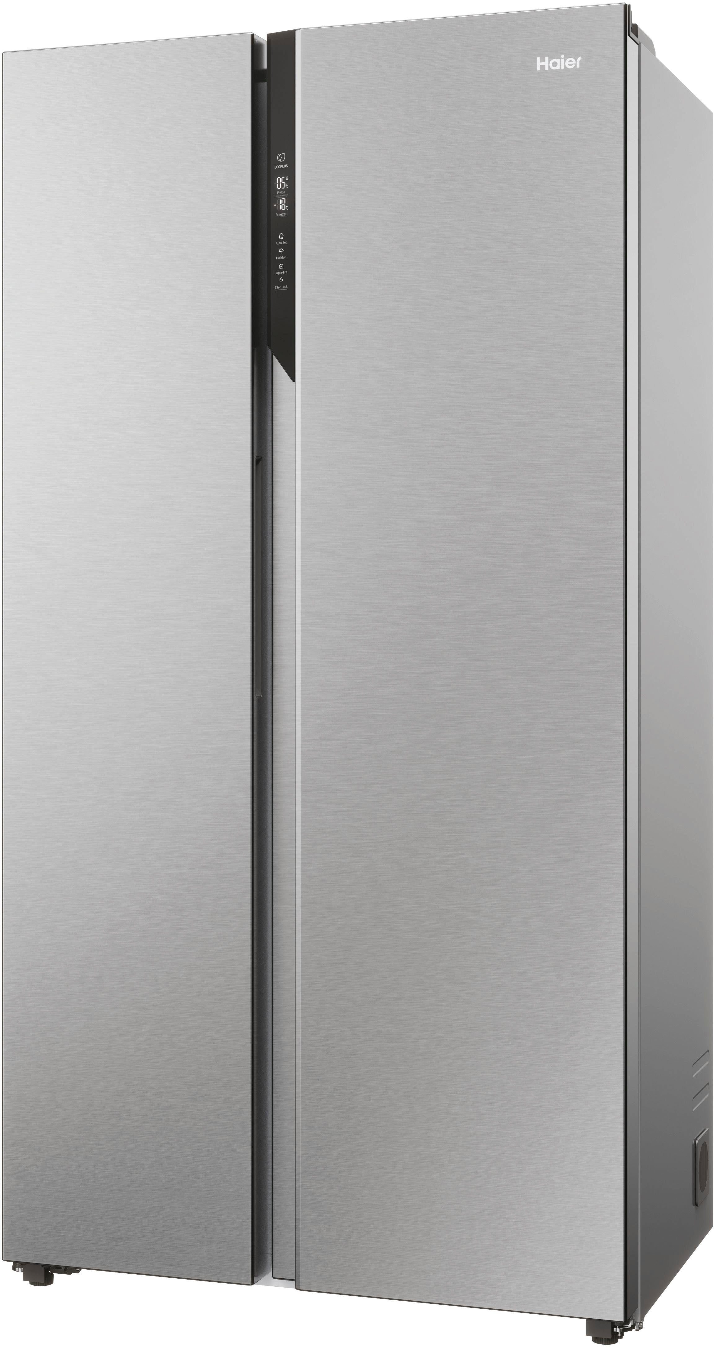 Haier Side-by-Side SBS 90 Series 5 HSR5918DNMP, 177,5 cm hoch, 90,8 cm breit, 178 cm hoch, 91 cm breit, Nutzinhalt: 528 Liter, Multi Airflow